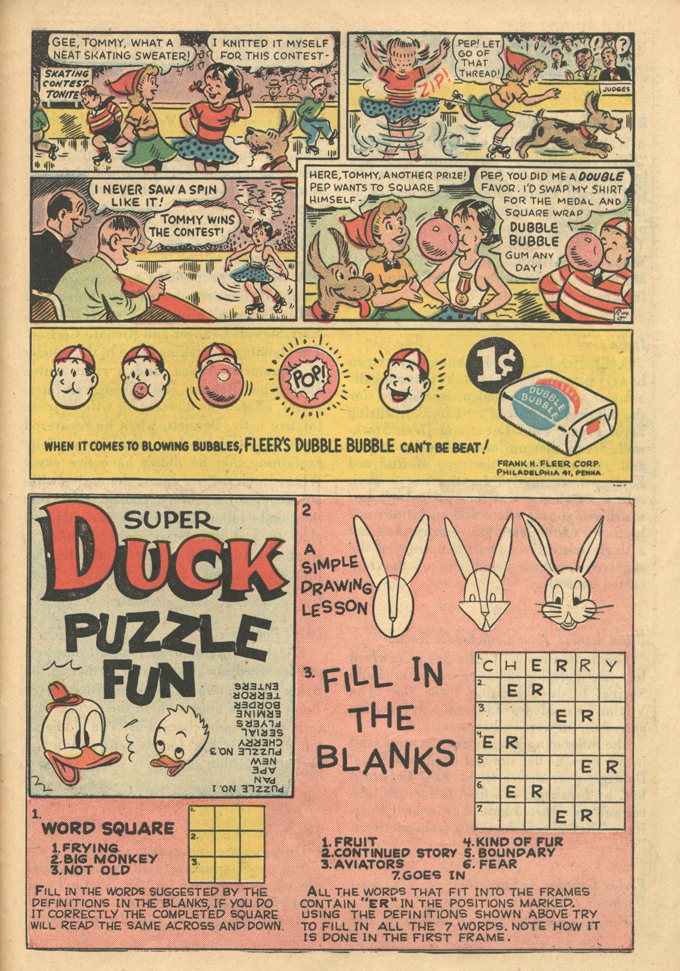 Read online Super Duck Comics comic -  Issue #32 - 39