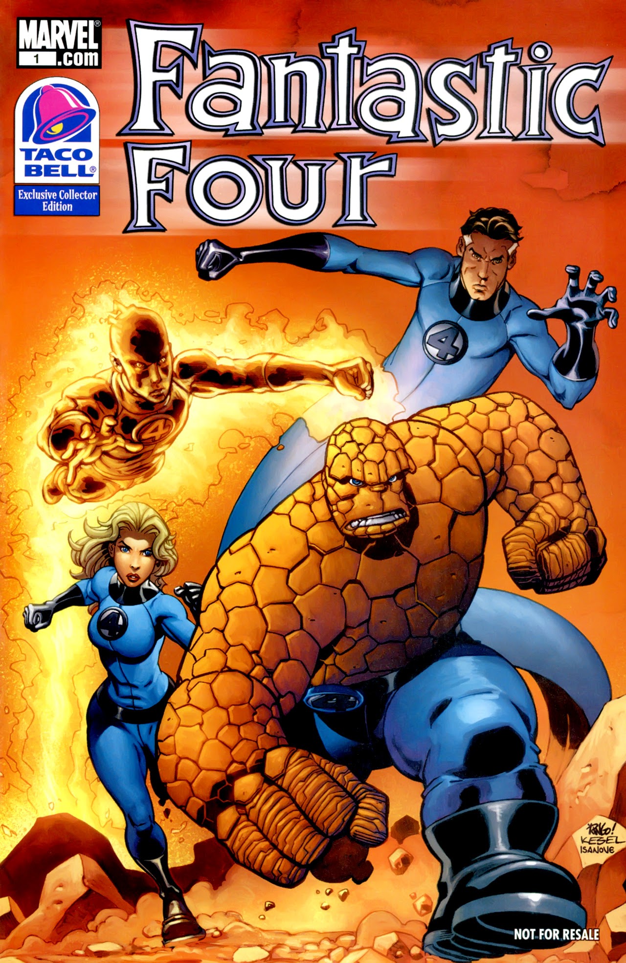 Read online Fantastic Four [Taco Bell] comic -  Issue # Full - 1
