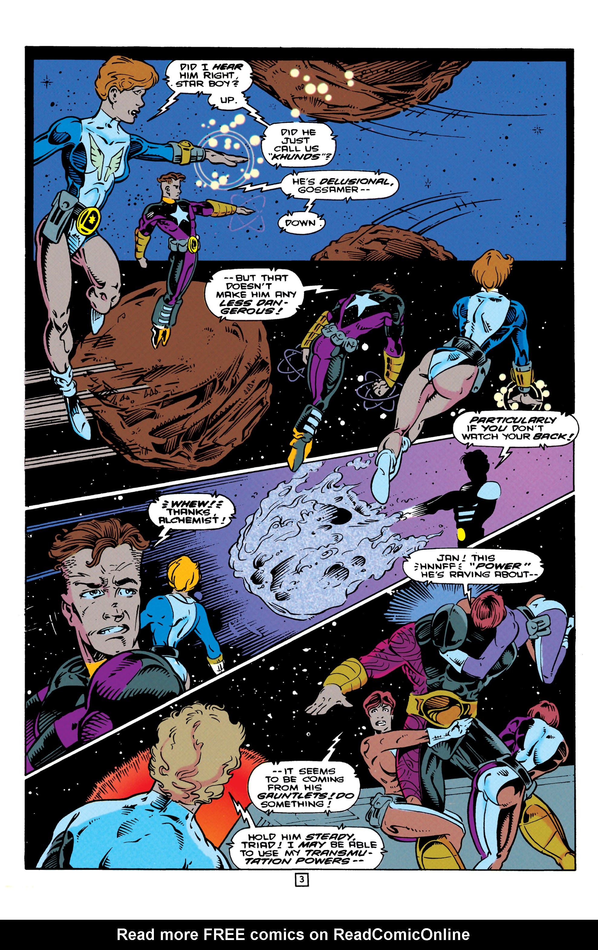 Read online Legionnaires comic -  Issue #17 - 4