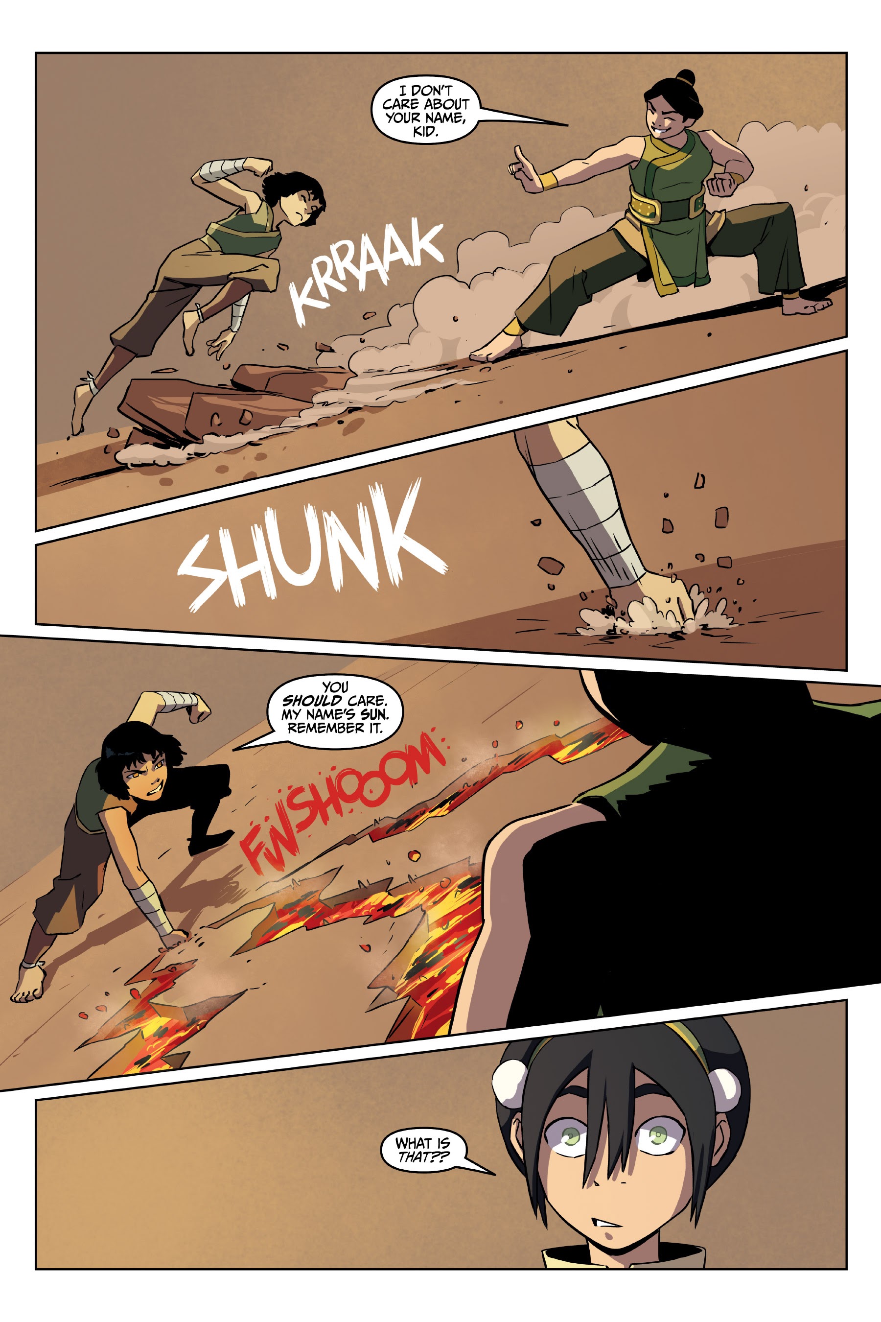Read online Nickelodeon Avatar: The Last Airbender - Toph Beifong's Metalbending Academy comic -  Issue # TPB - 23