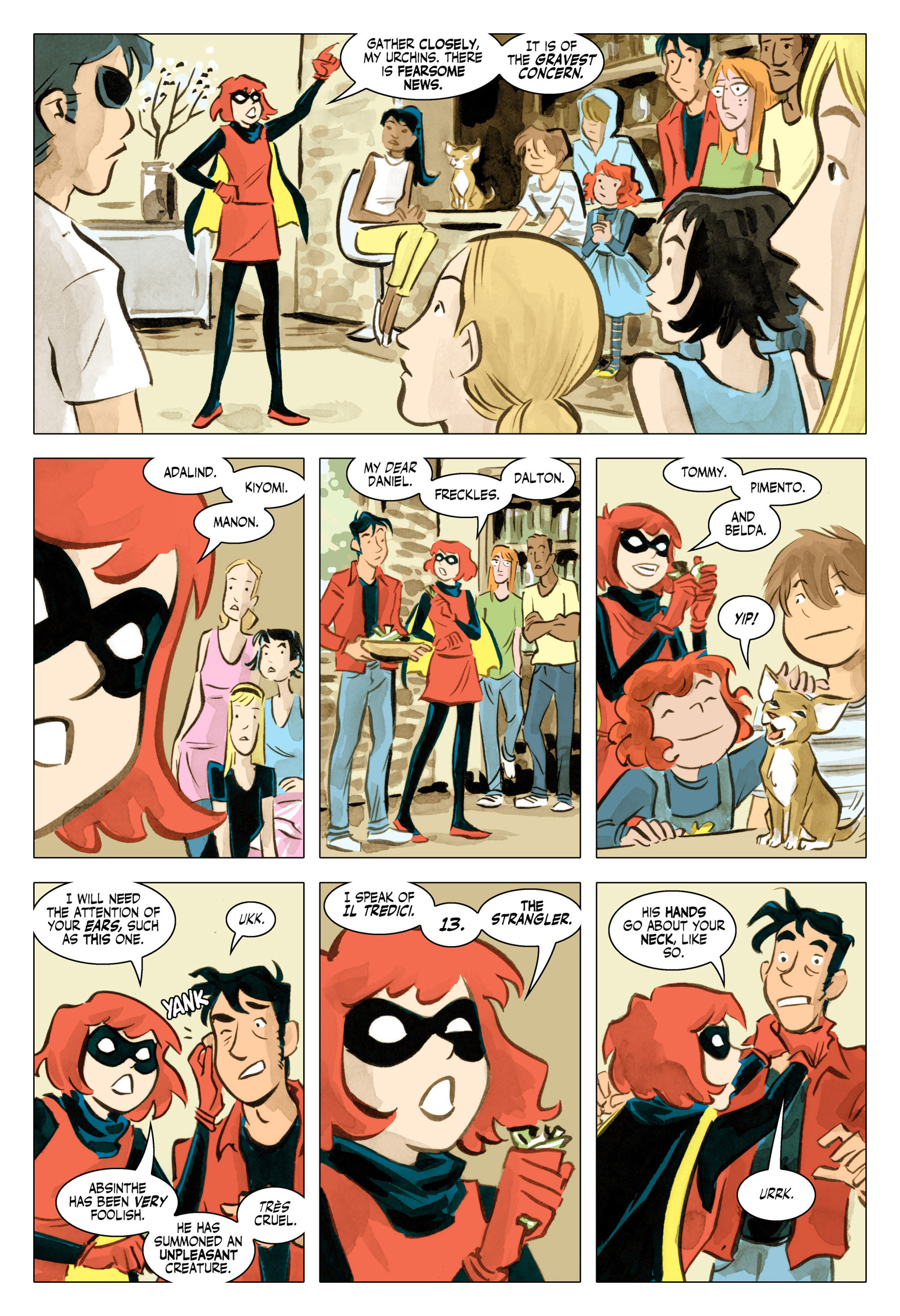 Read online Bandette (2012) comic -  Issue #7 - 4