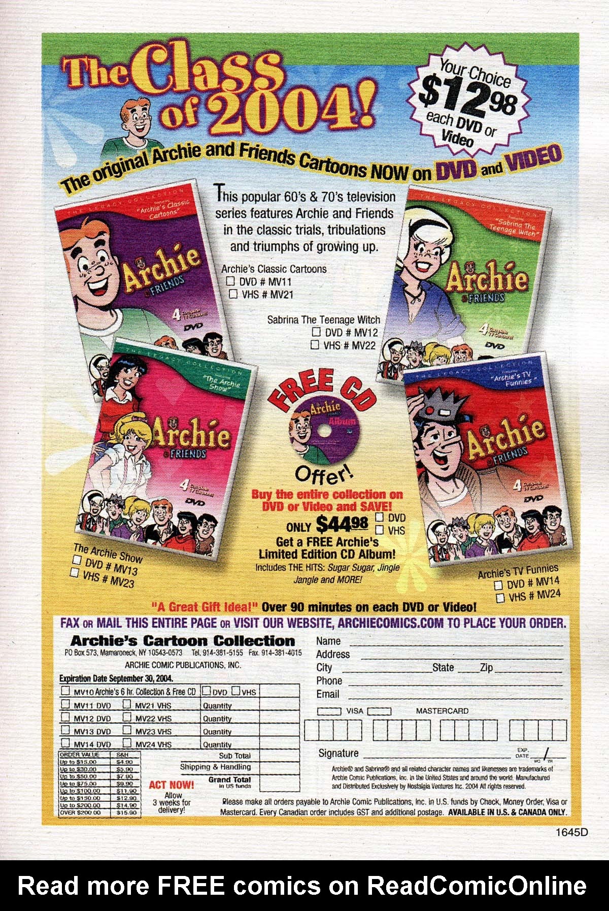 Read online Archie's Double Digest Magazine comic -  Issue #151 - 138