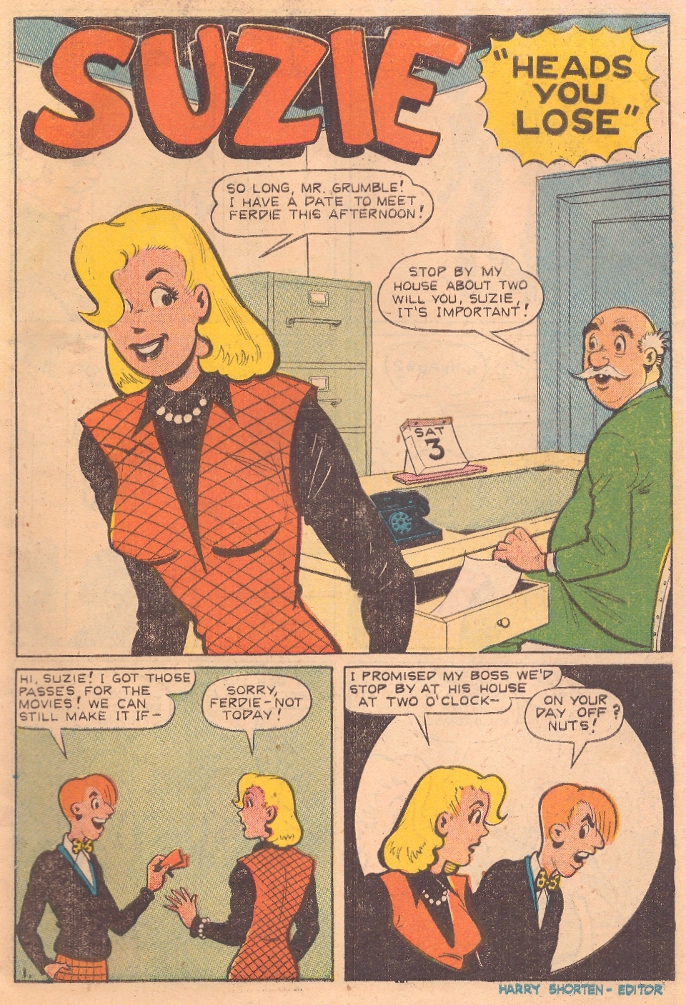 Read online Suzie Comics comic -  Issue #70 - 4