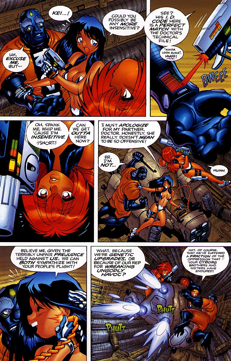 Read online Dirty Pair: Start the Violence comic -  Issue # Full - 6