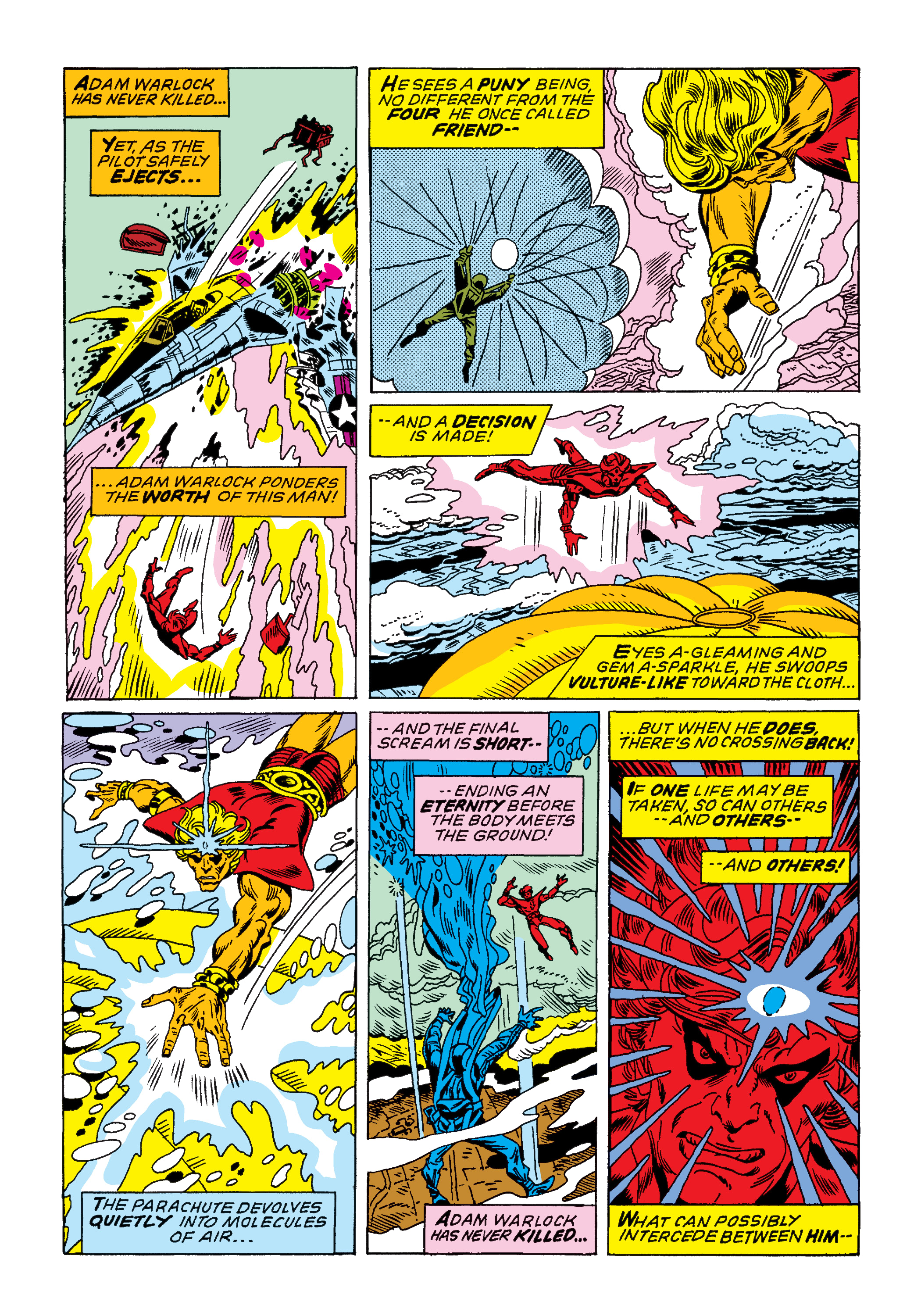 Read online Marvel Masterworks: Warlock comic -  Issue # TPB 1 (Part 1) - 90