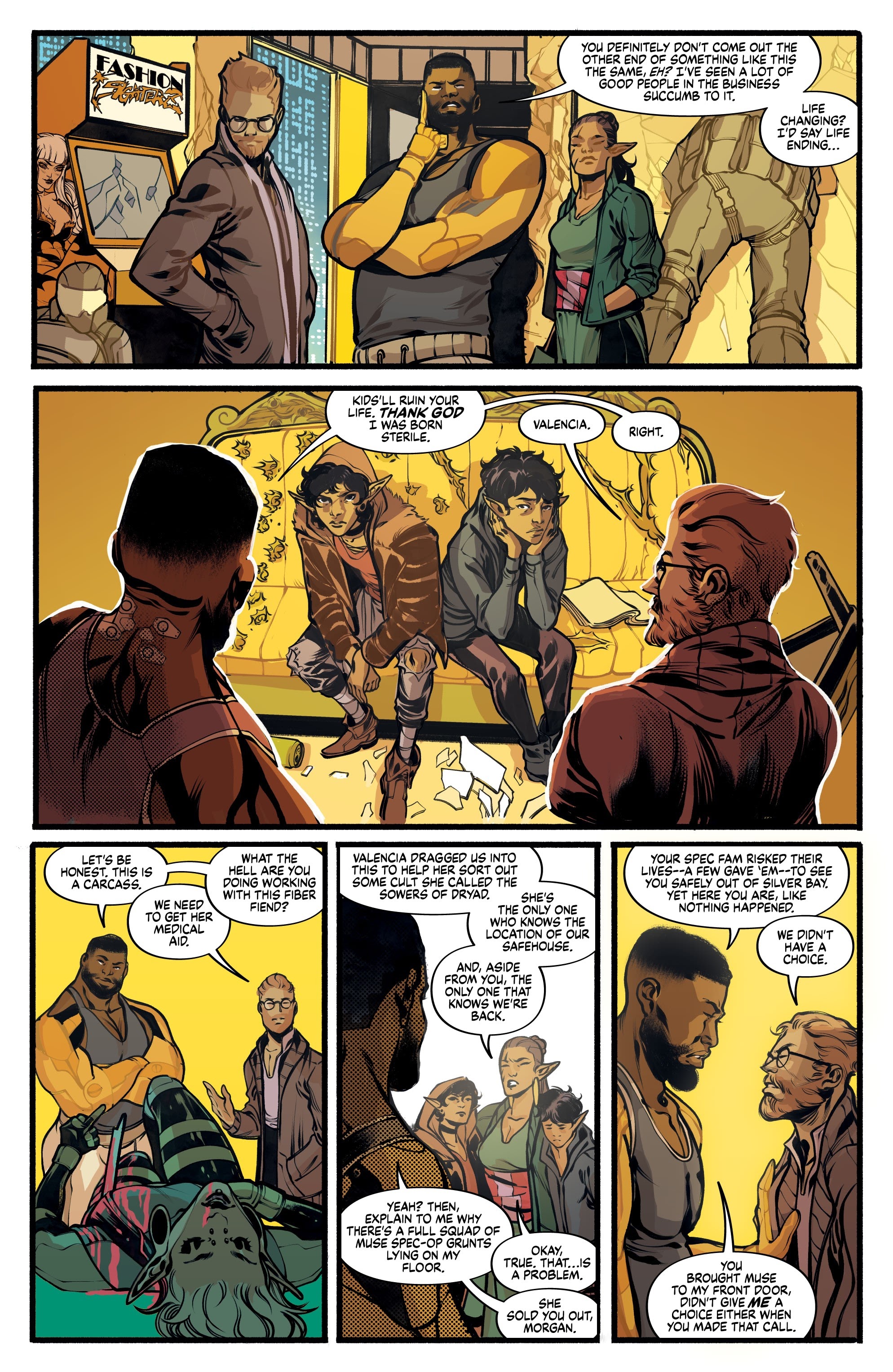 Read online Dryad comic -  Issue #5 - 9
