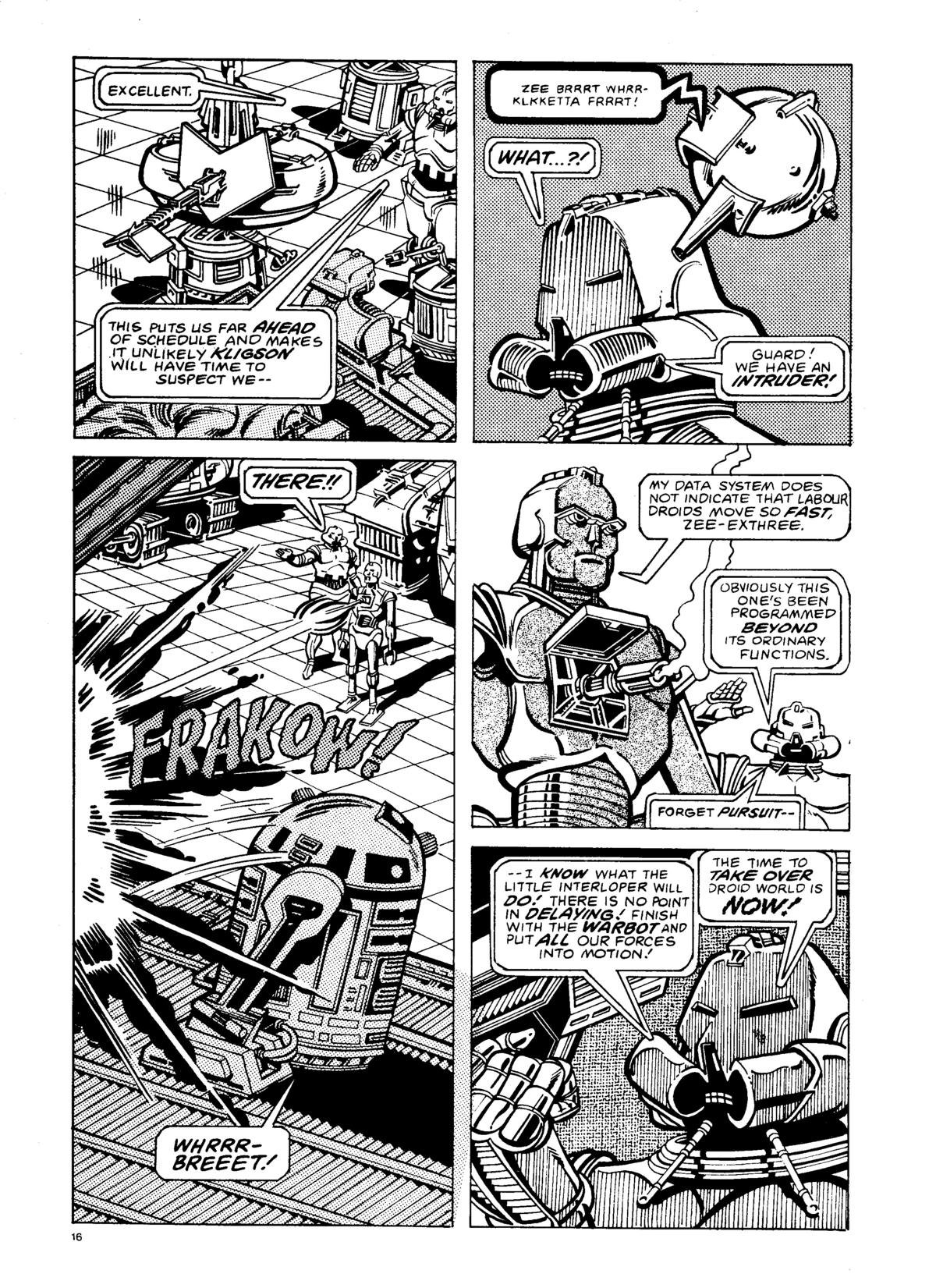 Read online Star Wars Weekly comic -  Issue #142 - 16