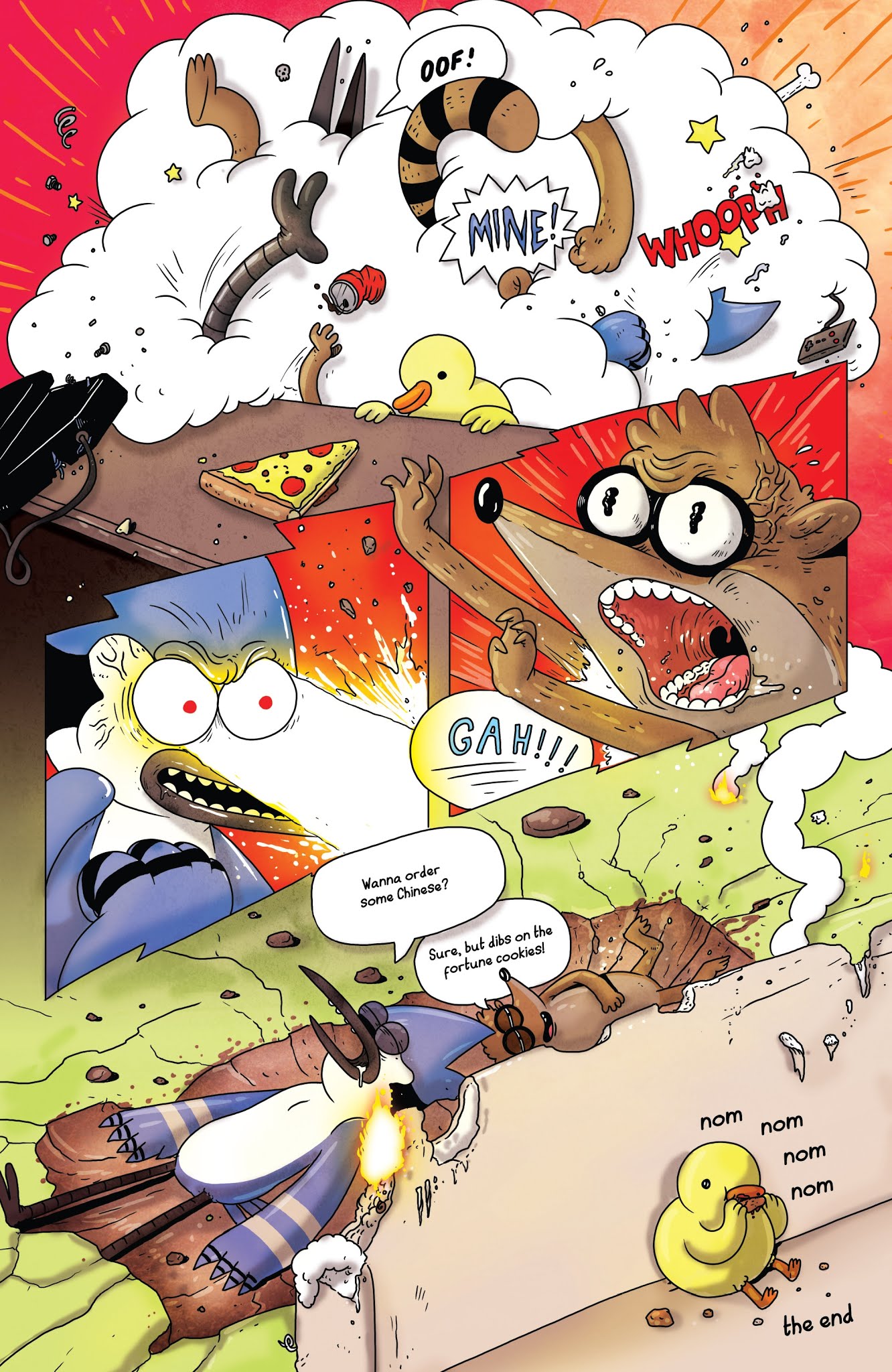 Read online Regular Show: Parks and Wreck comic -  Issue # TPB - 95