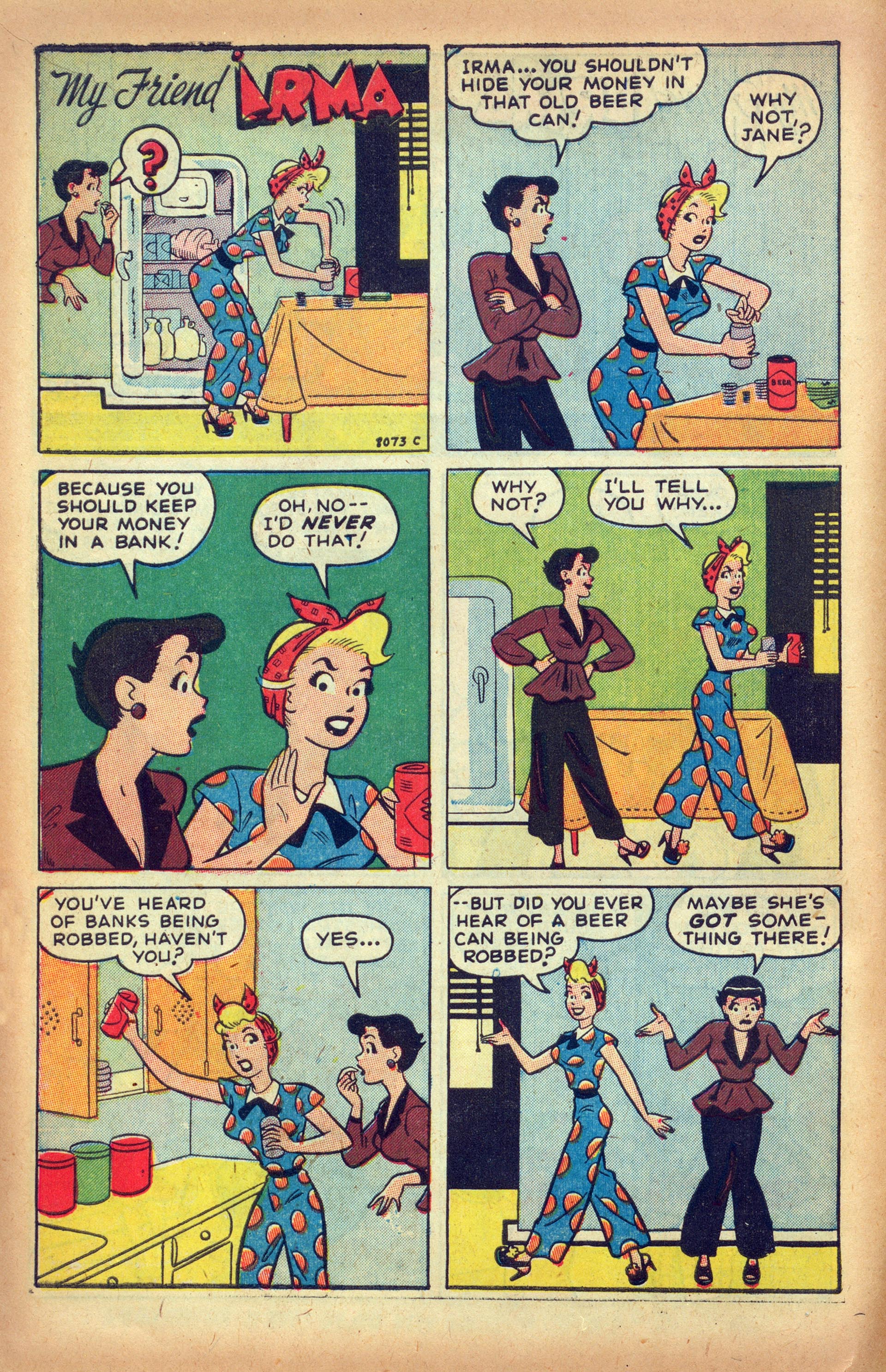 Read online My Friend Irma comic -  Issue #9 - 14