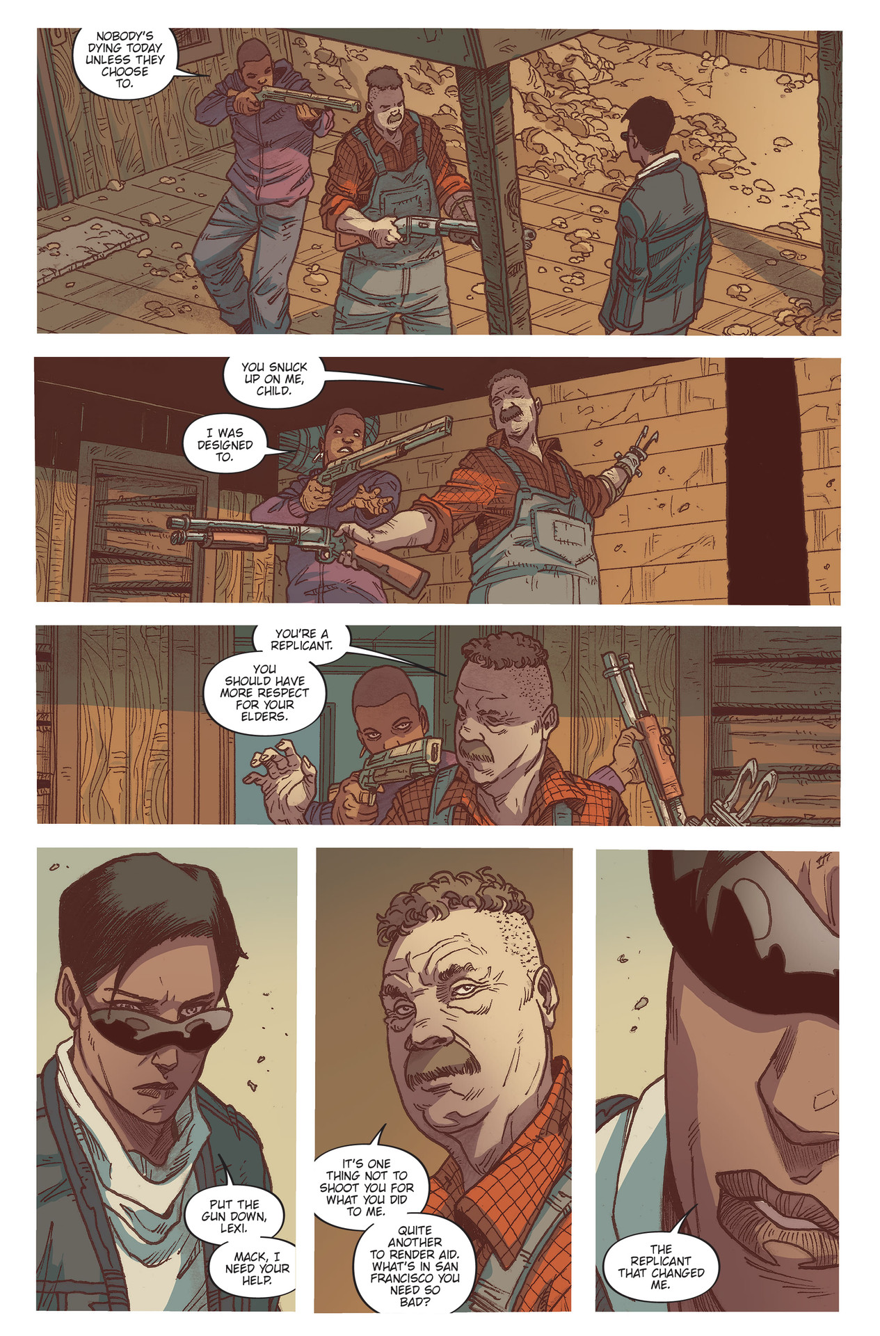 Read online Blade Runner 2039 comic -  Issue #7 - 17