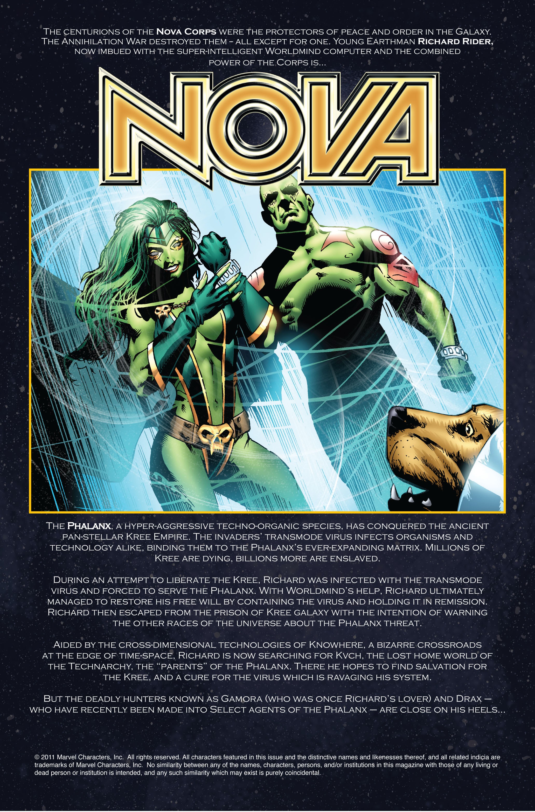 Read online Nova (2007) comic -  Issue # Nova - 2