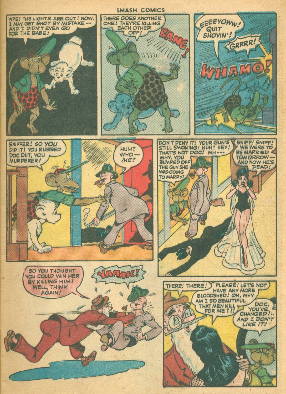 Read online Smash Comics comic -  Issue #62 - 9