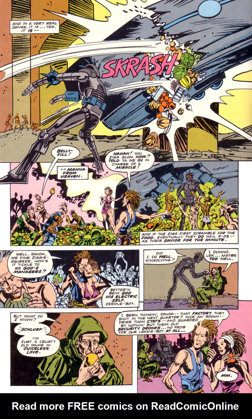 Read online Electric Warrior comic -  Issue #5 - 6