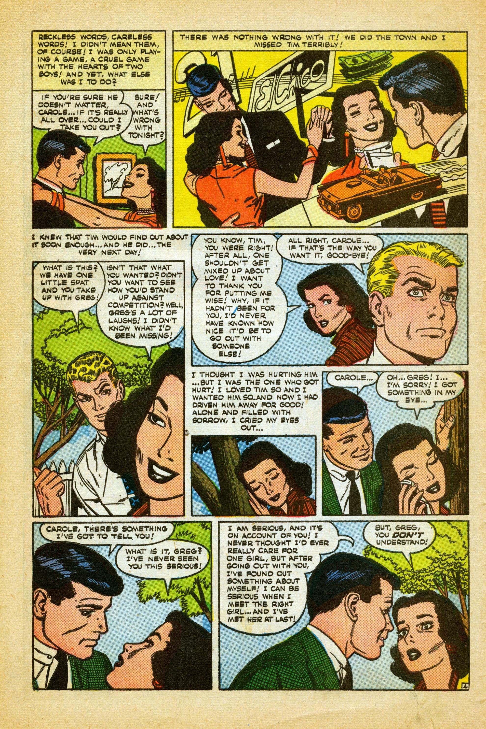 Read online Love Romances comic -  Issue #54 - 6