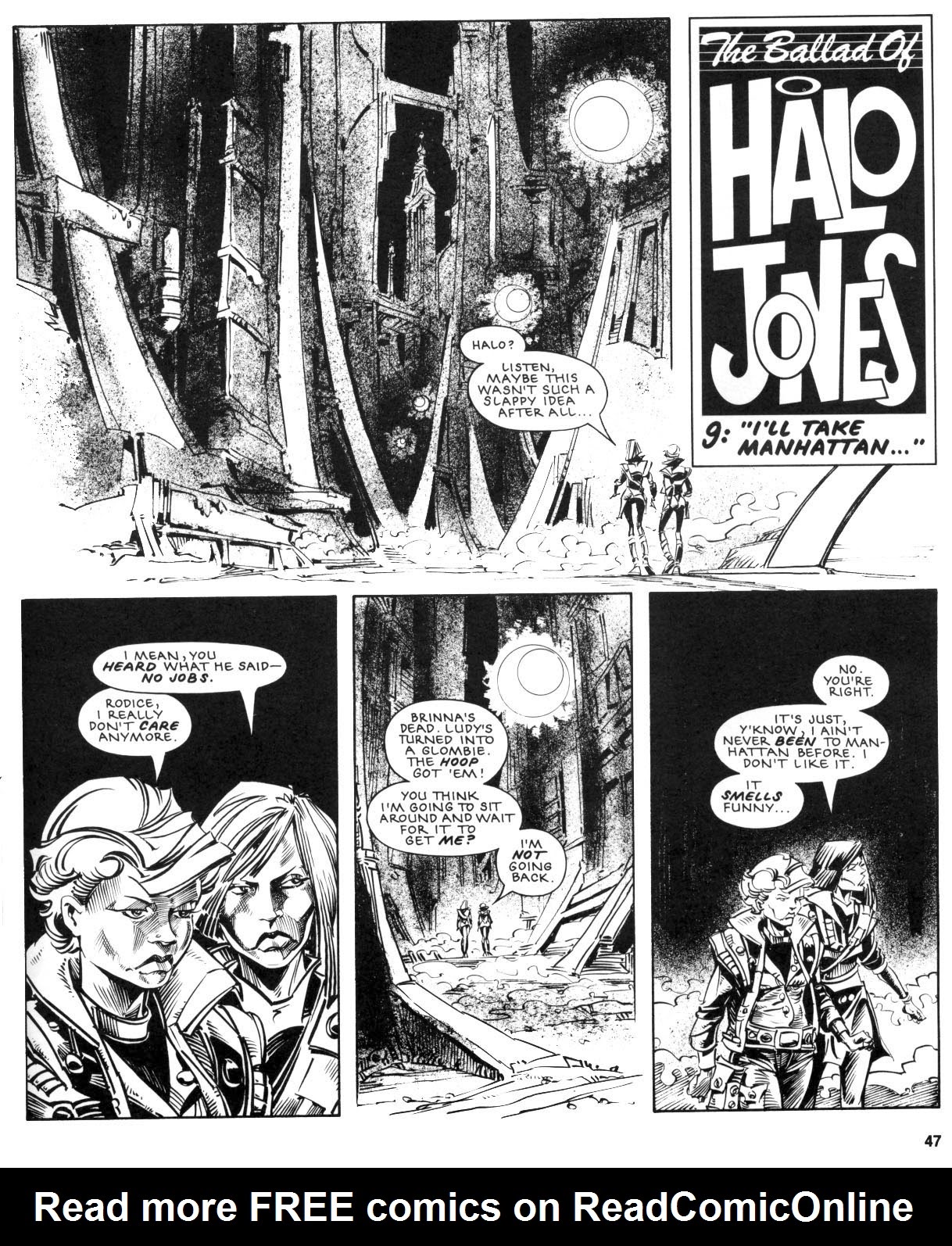 Read online The Ballad of Halo Jones (1986) comic -  Issue #1 - 44