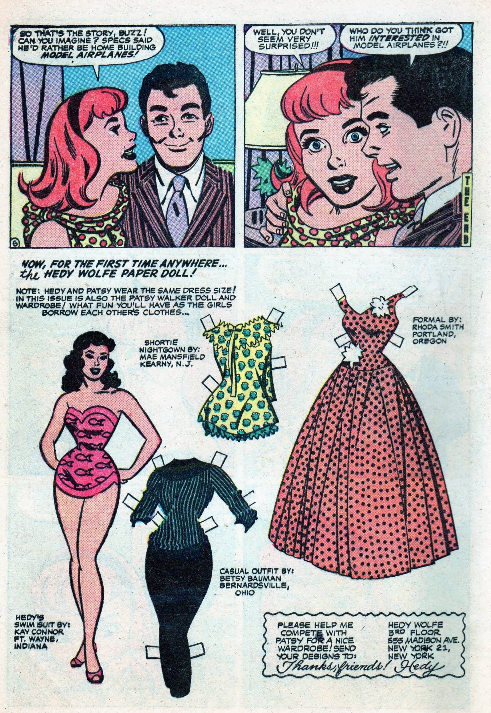 Read online Patsy and Hedy comic -  Issue #52 - 8