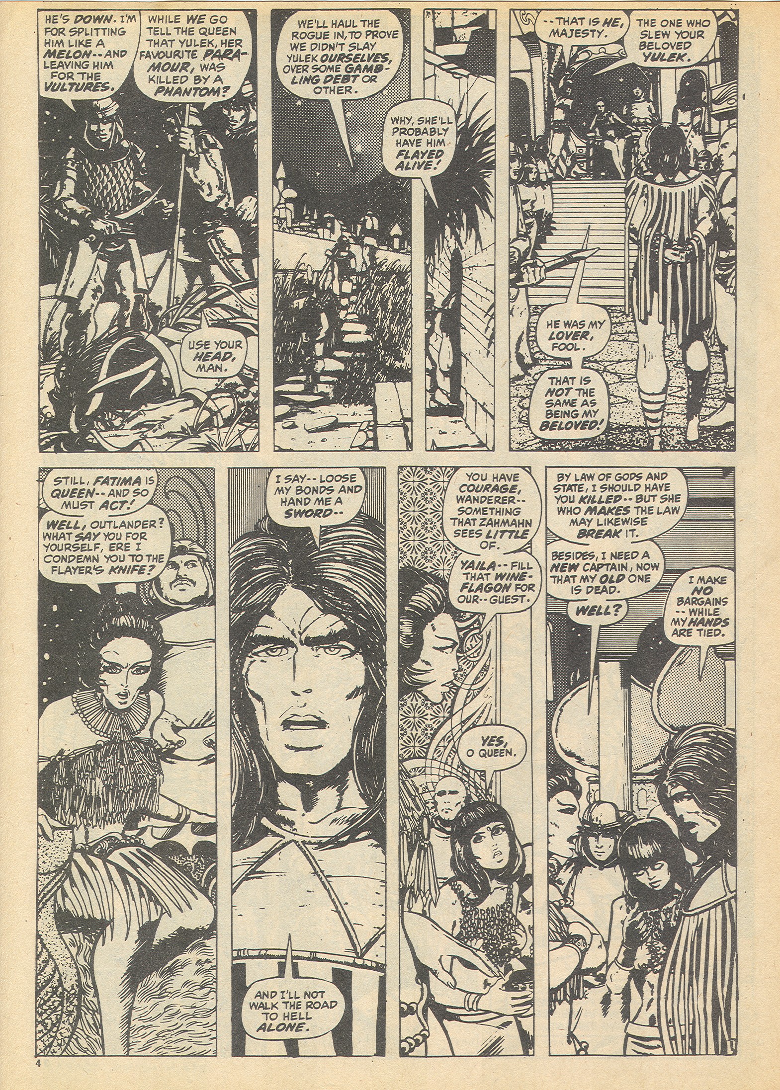 Read online The Savage Sword of Conan (1975) comic -  Issue #13 - 4