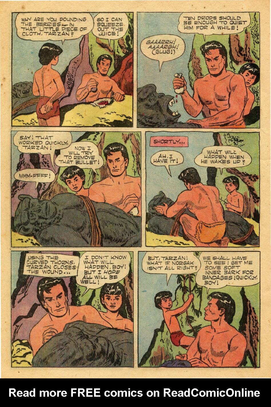 Read online Tarzan (1948) comic -  Issue #66 - 24