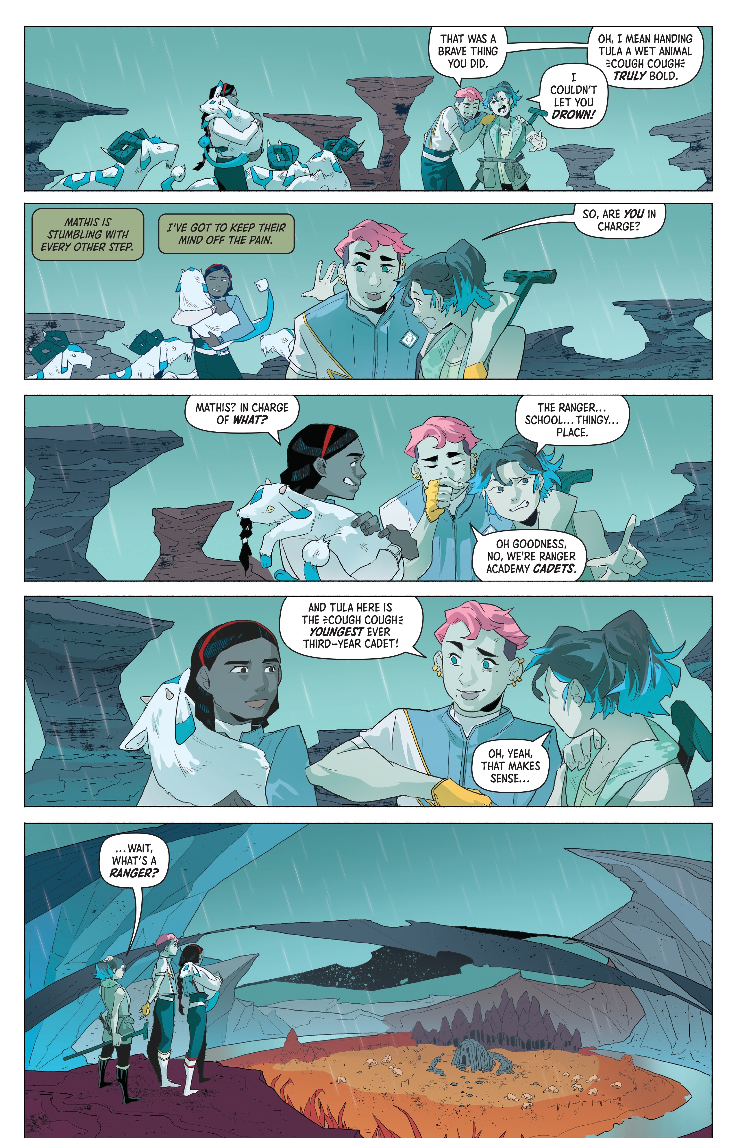 Read online Ranger Academy comic -  Issue #1 - 11
