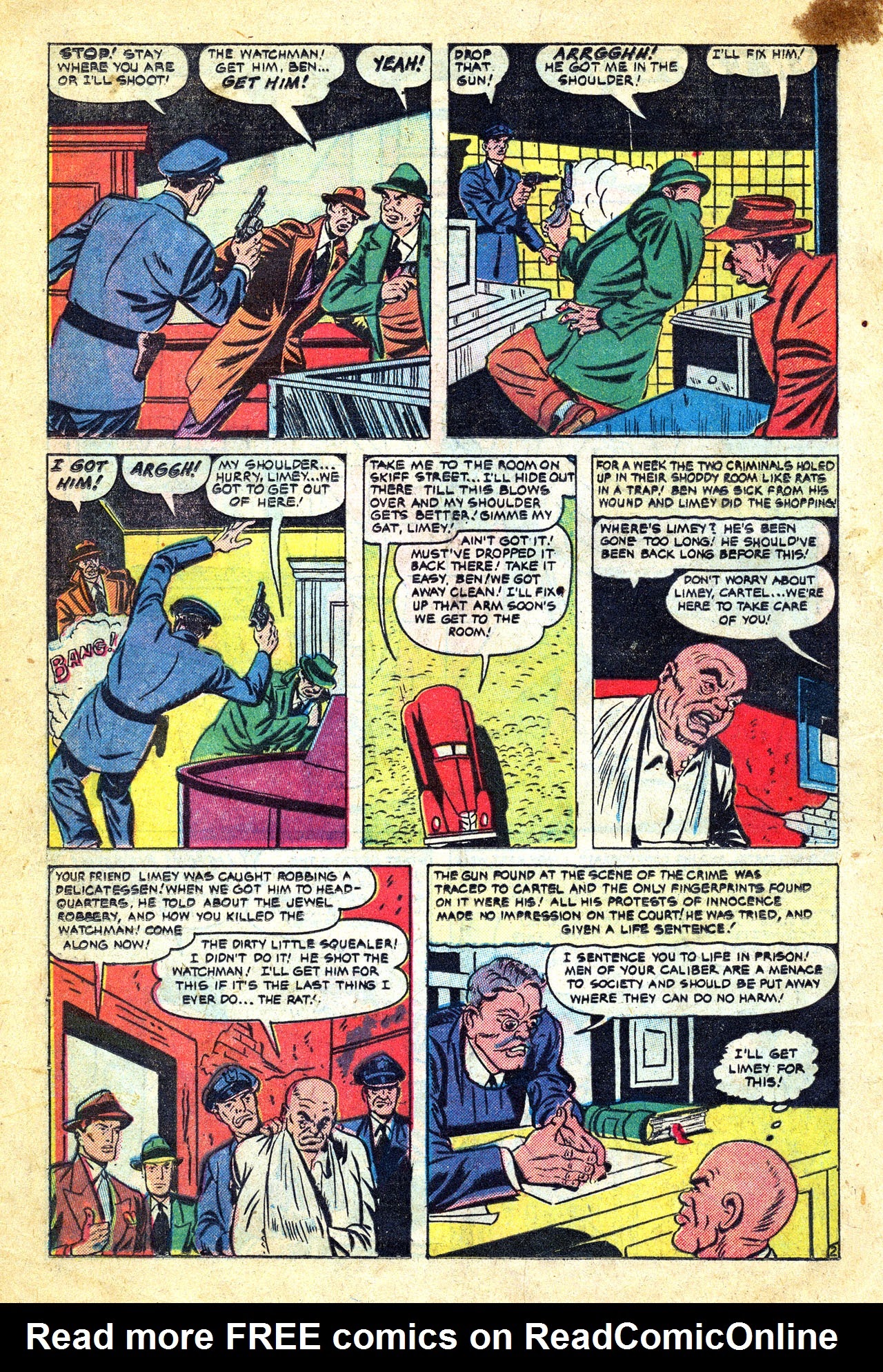 Read online Crime Cases Comics (1950) comic -  Issue #26 - 12