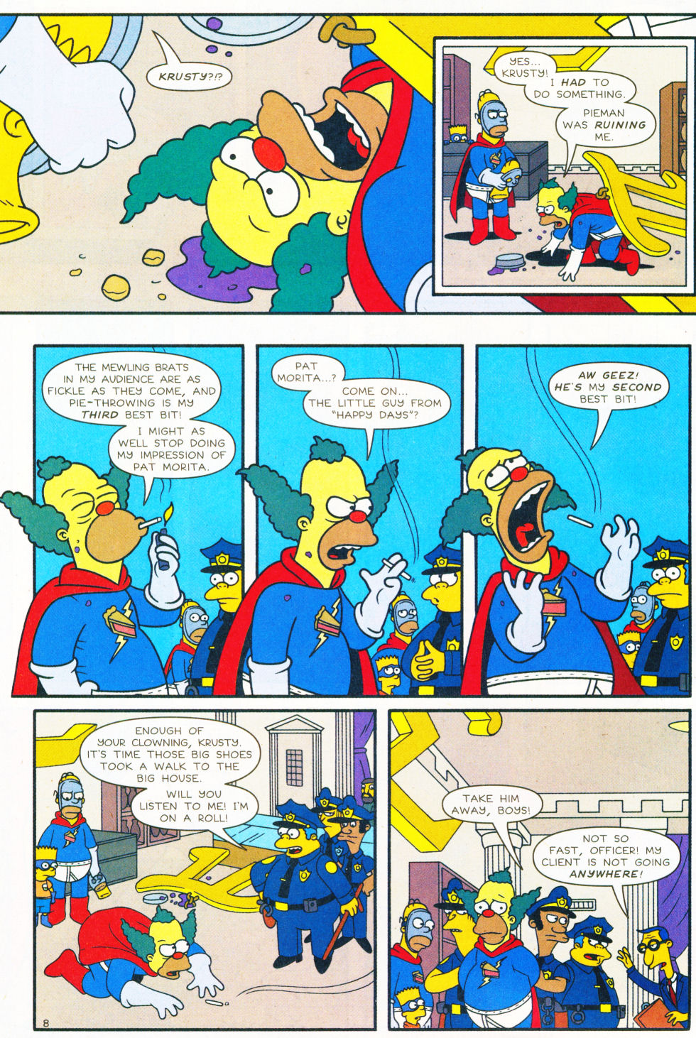 Read online Bongo Comics Presents Simpsons Super Spectacular comic -  Issue #1 - 9