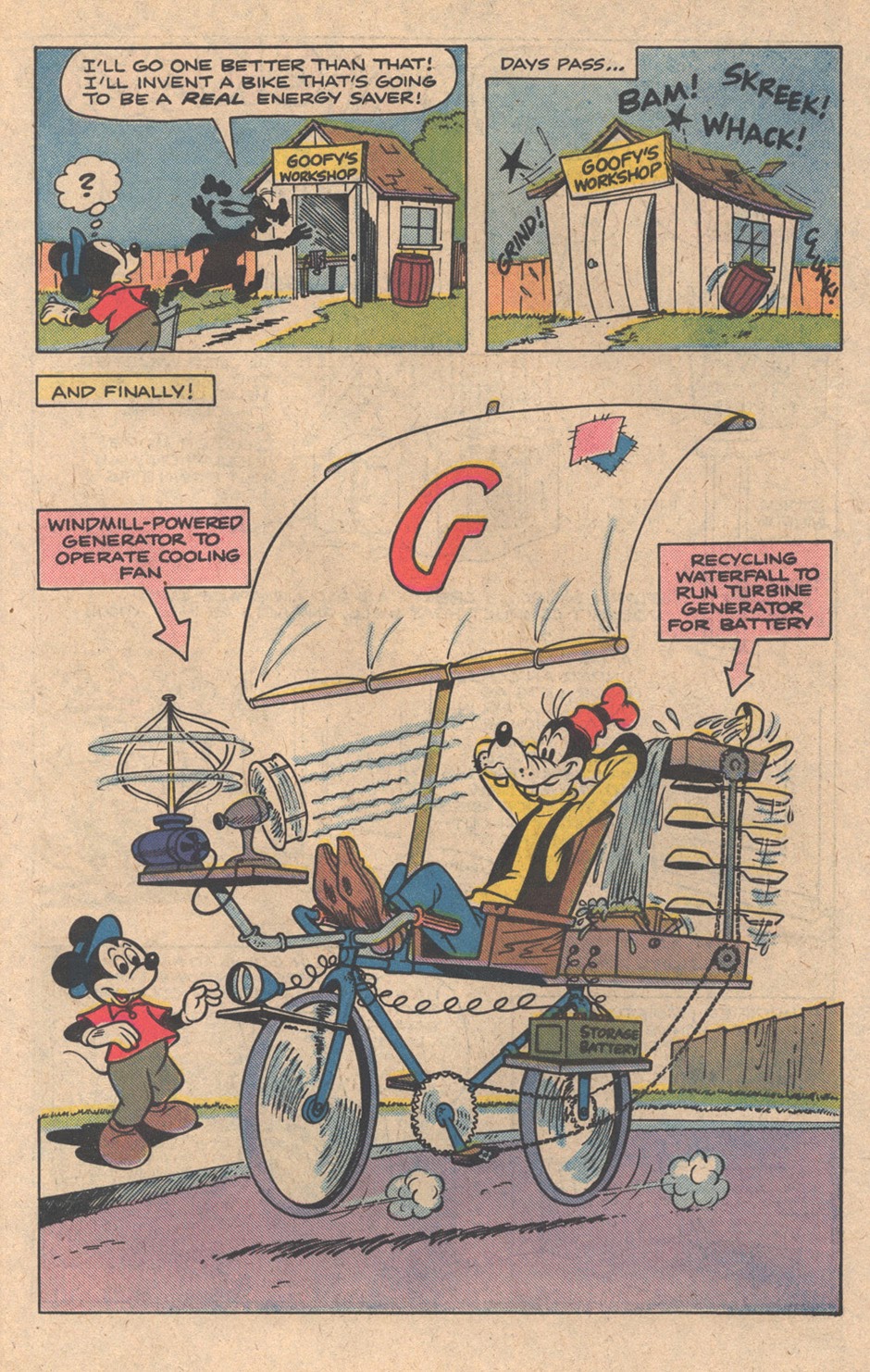 Read online Mickey Mouse and Goofy Explore Energy Conservation comic -  Issue # Full - 33