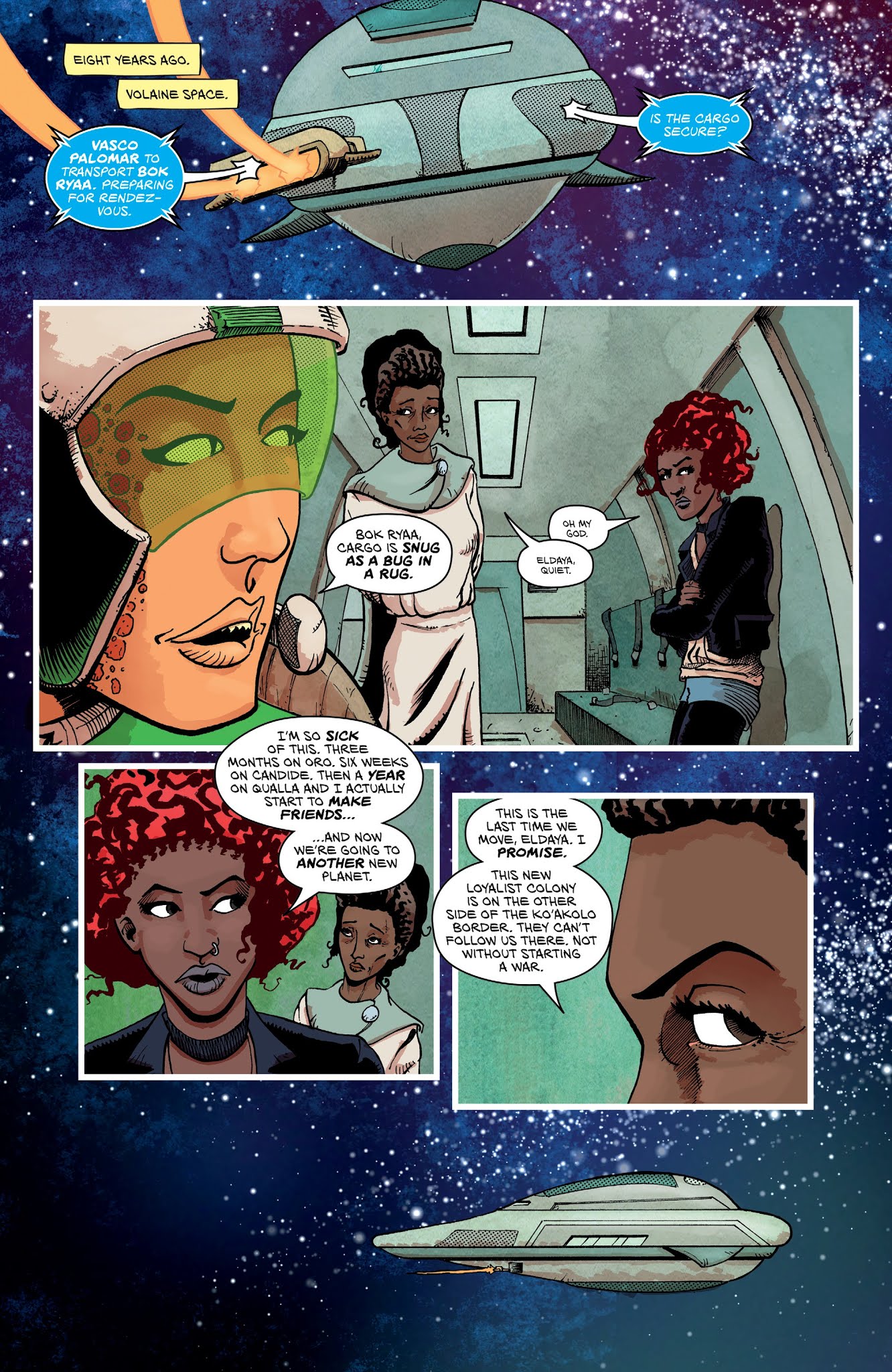 Read online Vagrant Queen comic -  Issue #4 - 16