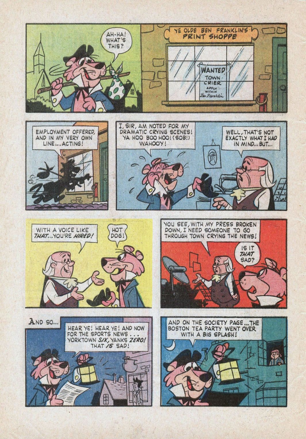 Read online Snagglepuss comic -  Issue #4 - 4