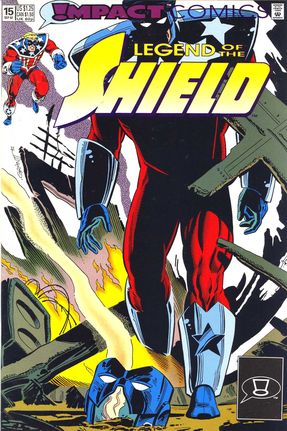 Read online Legend of the Shield comic -  Issue #15 - 1