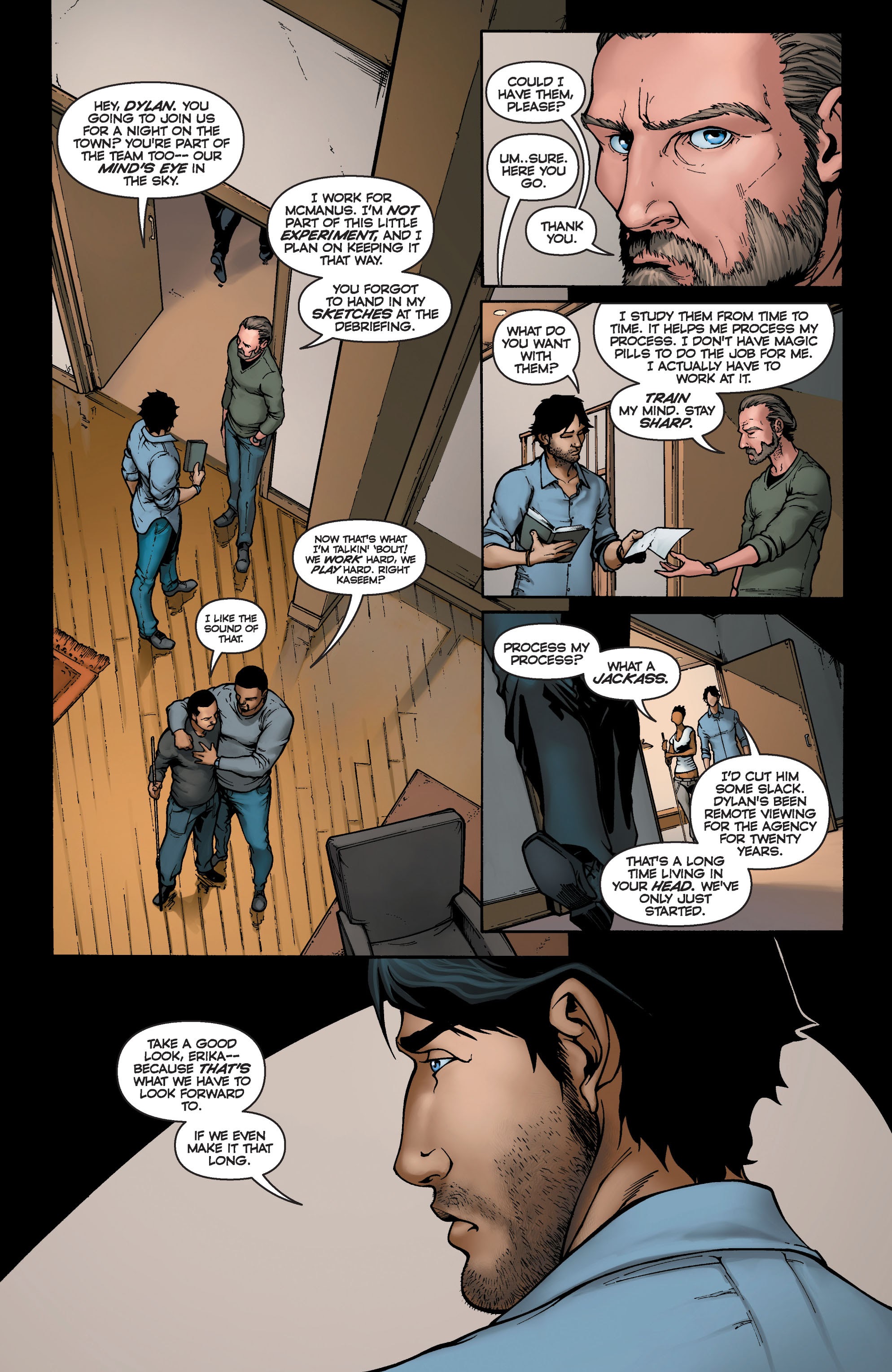 Read online Mindfield comic -  Issue #1 - 16