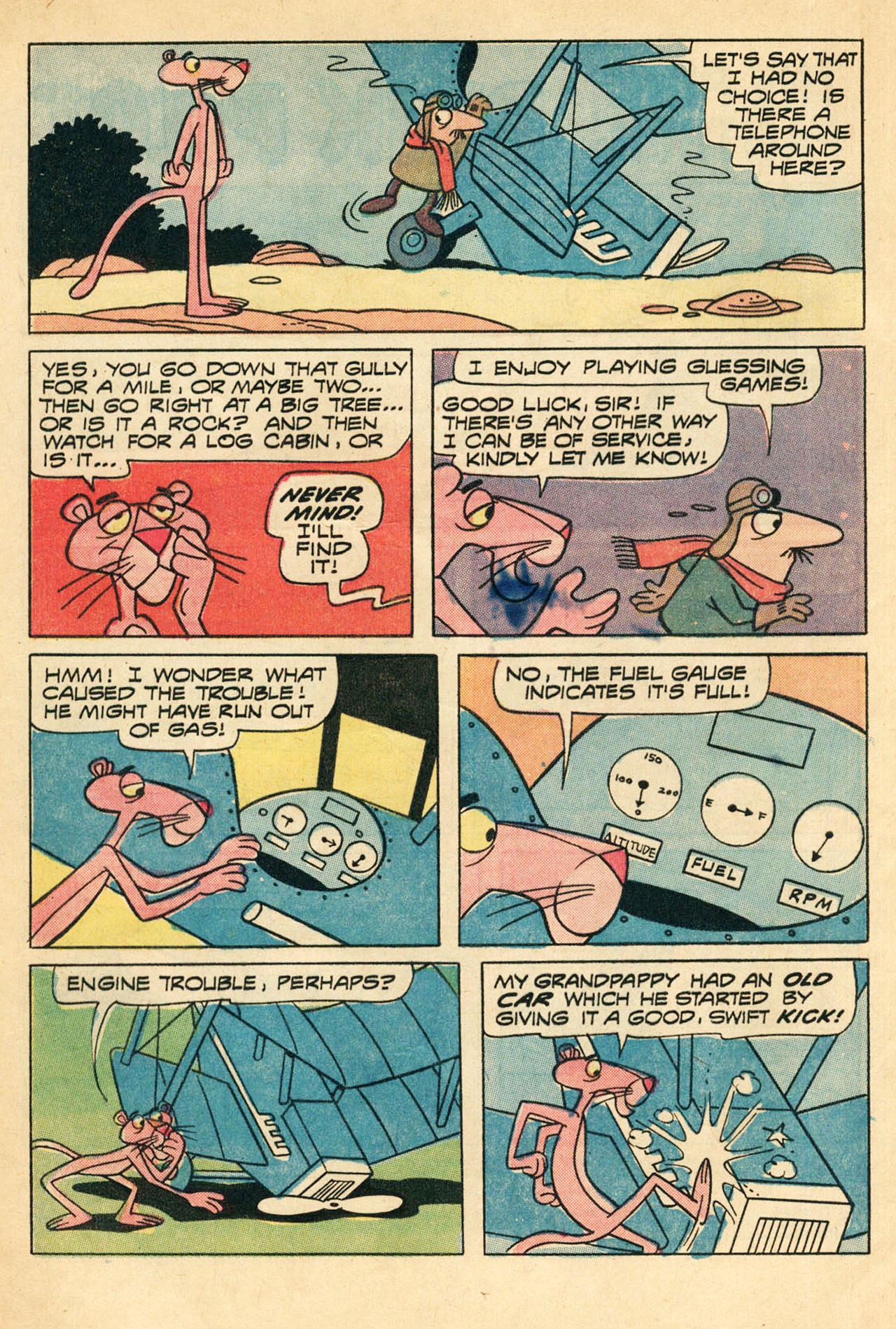 Read online The Pink Panther (1971) comic -  Issue #5 - 4