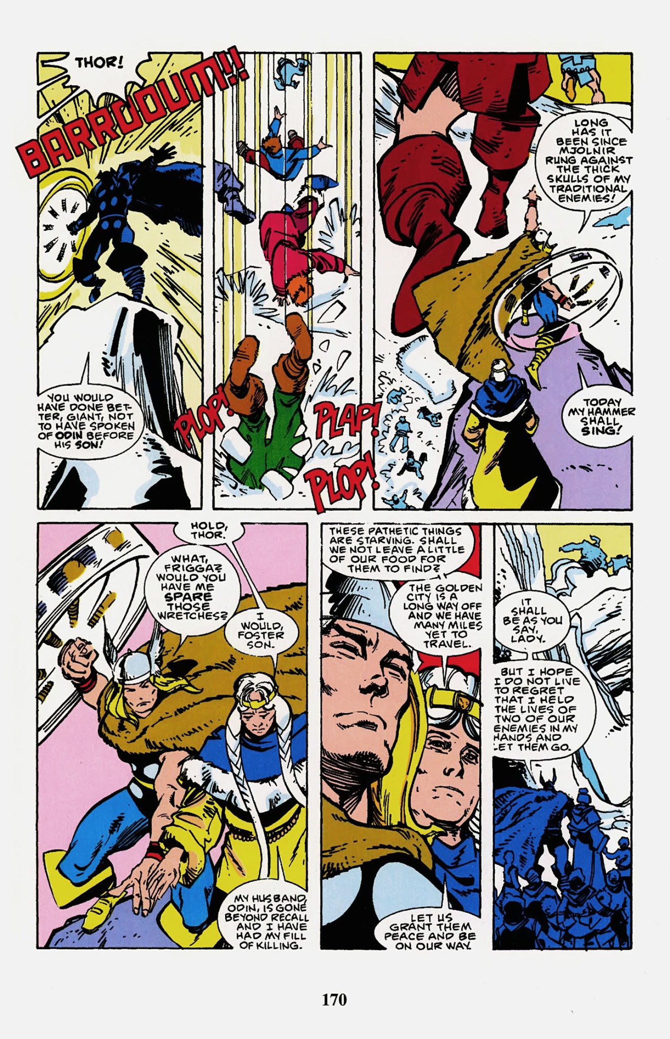 Read online Thor Visionaries: Walter Simonson comic -  Issue # TPB 2 - 172