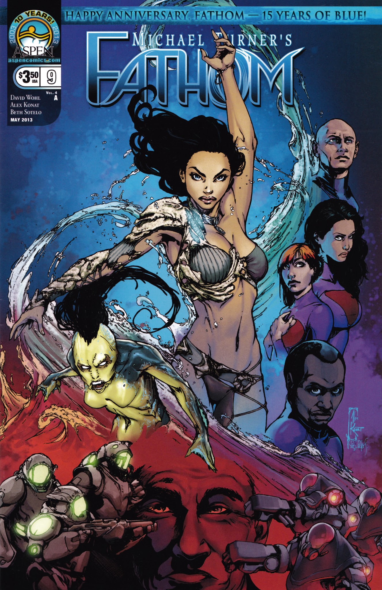 Read online Michael Turner's Fathom comic -  Issue #9 - 1