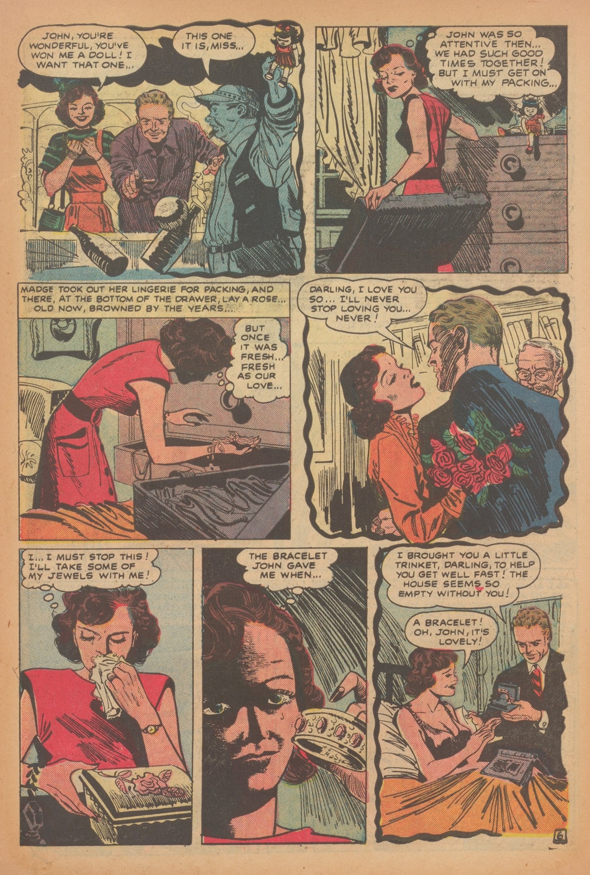 Read online Love Romances comic -  Issue #24 - 31