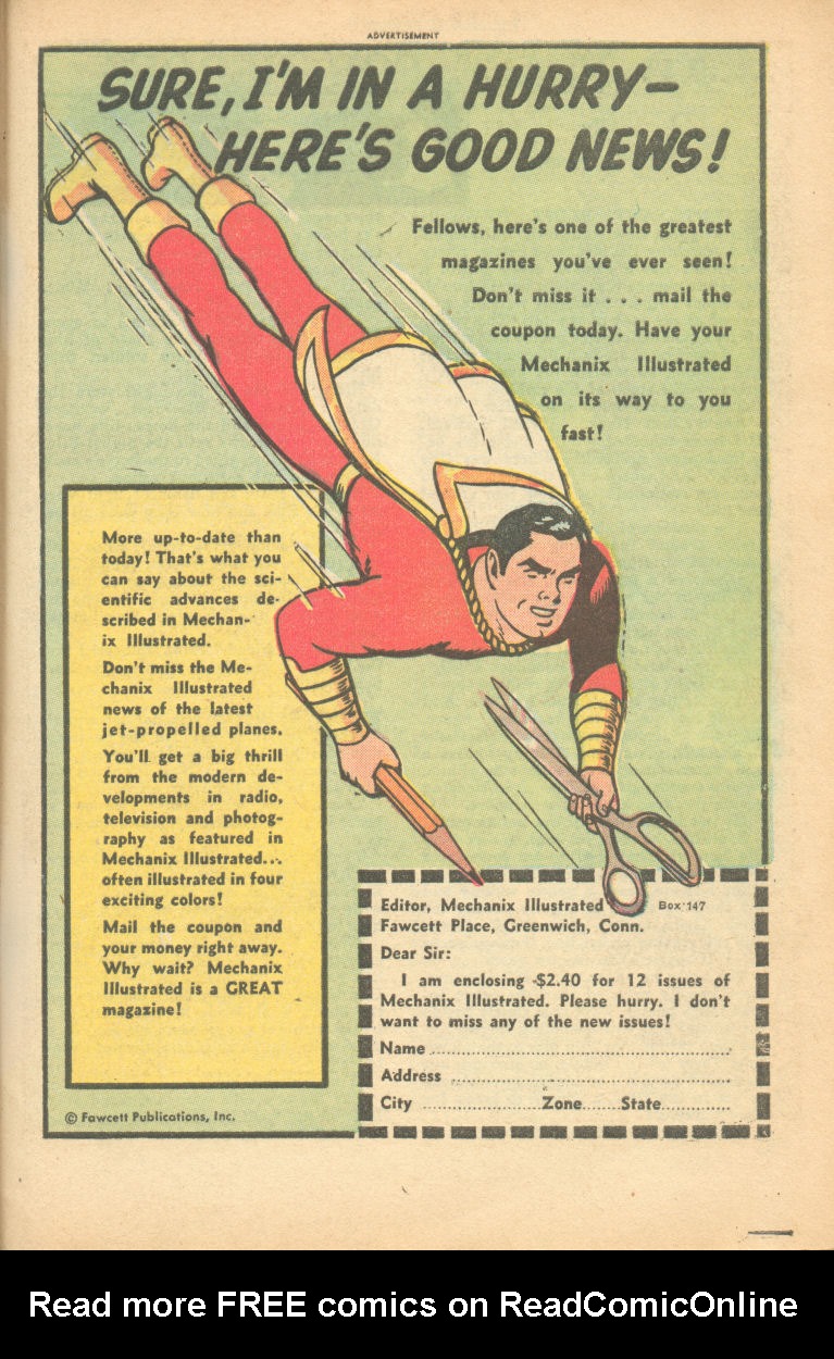 Read online The Marvel Family comic -  Issue #17 - 34