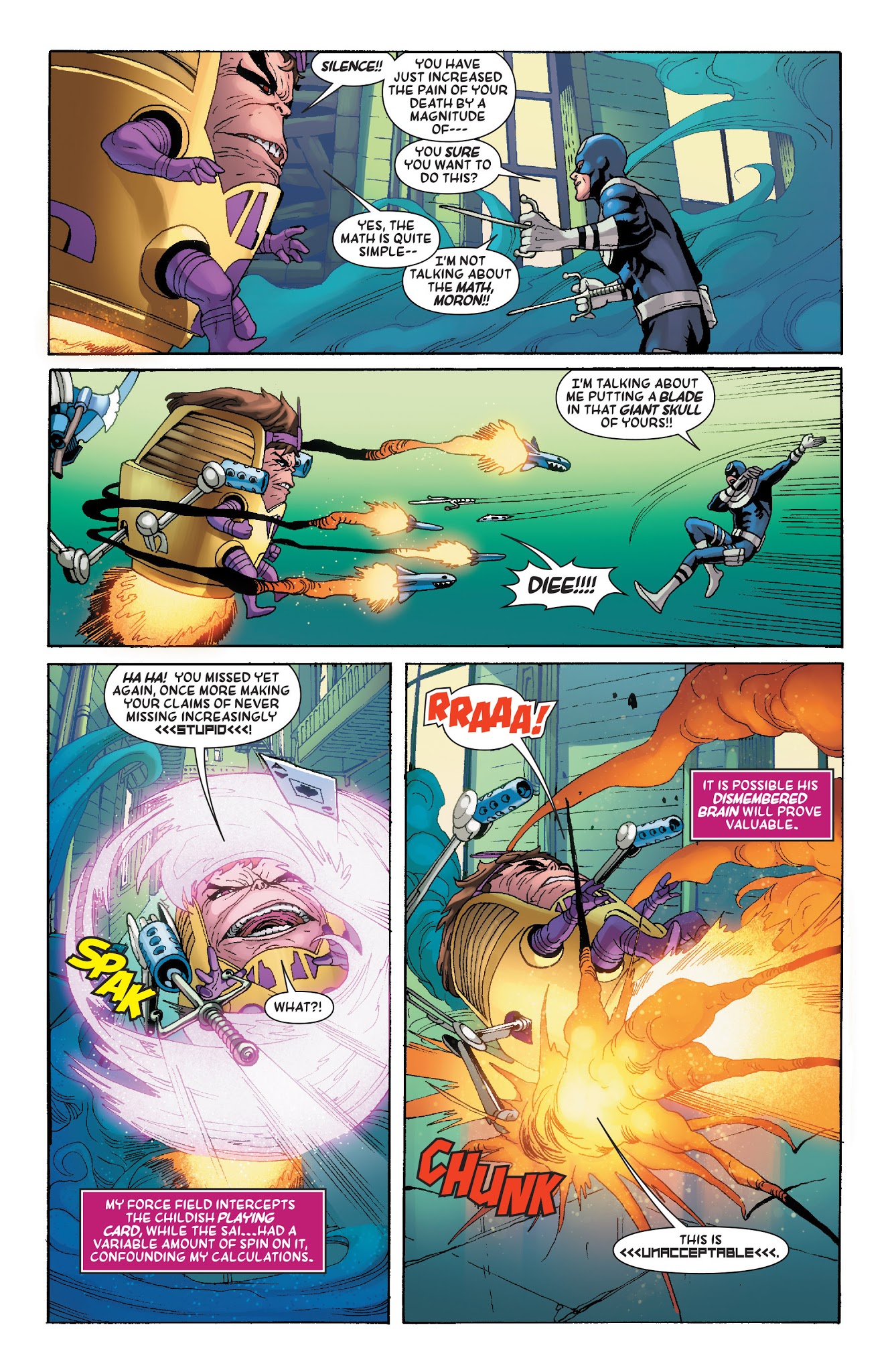 Read online M.O.D.O.K. Assassin comic -  Issue #1 - 7