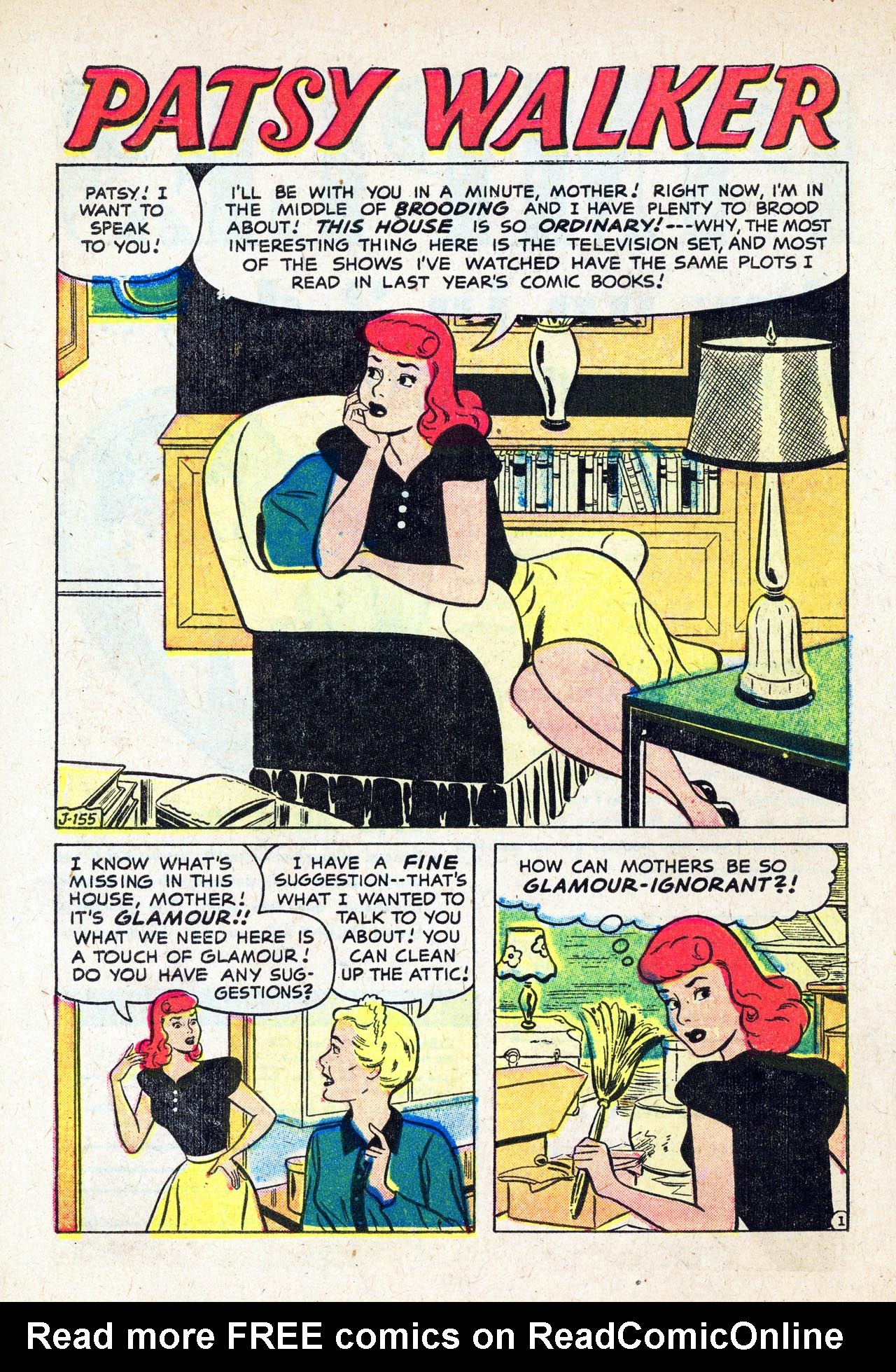 Read online Patsy Walker comic -  Issue #64 - 10