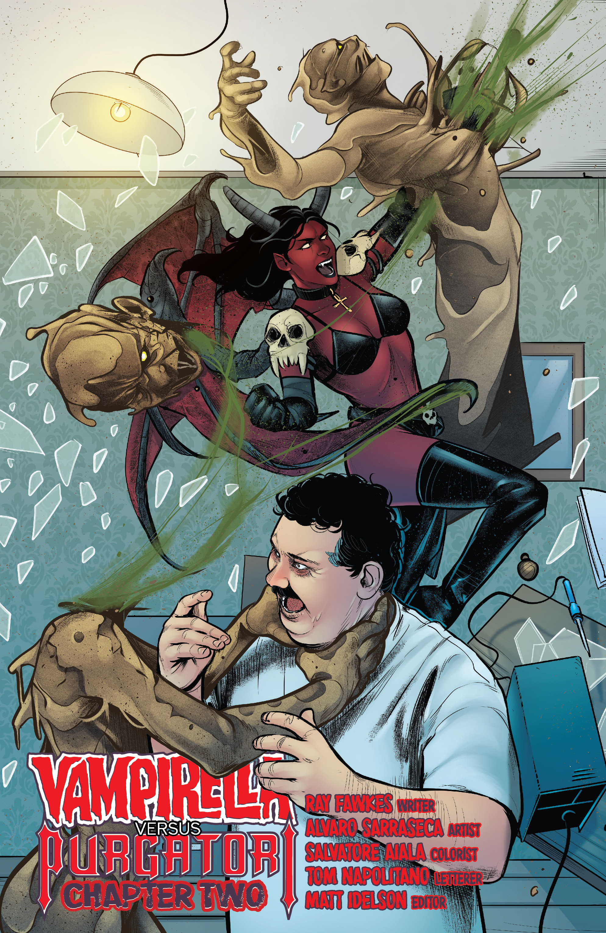 Read online Vampirella VS. Purgatori comic -  Issue #2 - 8