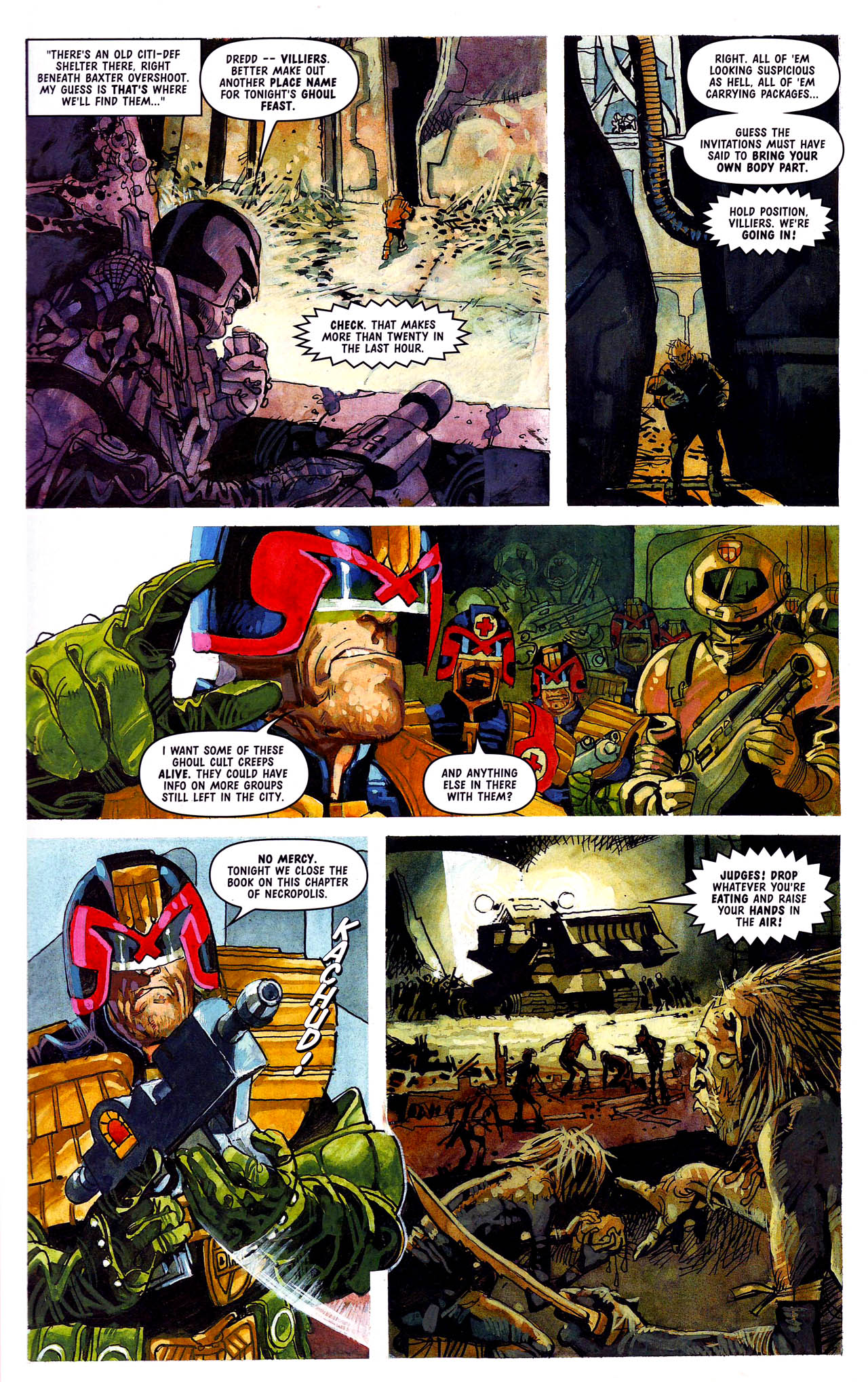 Read online Judge Dredd Megazine (vol. 4) comic -  Issue #11 - 15