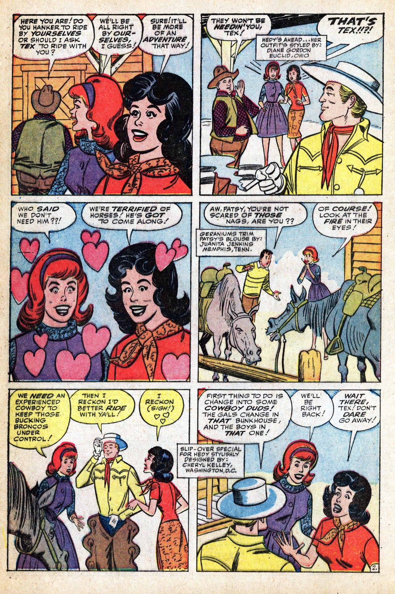 Read online Patsy and Hedy comic -  Issue #90 - 4
