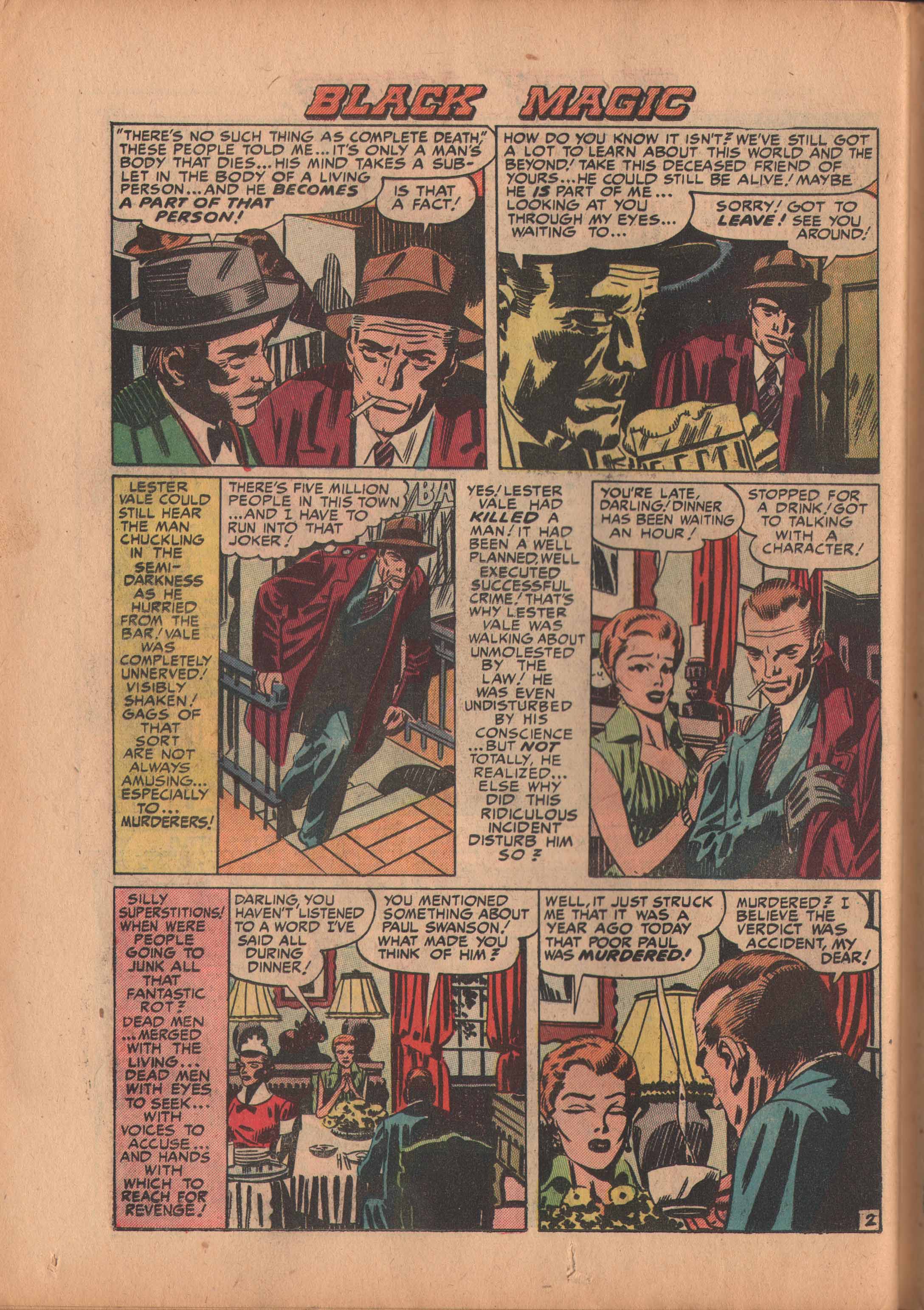 Read online Black Magic (1950) comic -  Issue #4 - 37