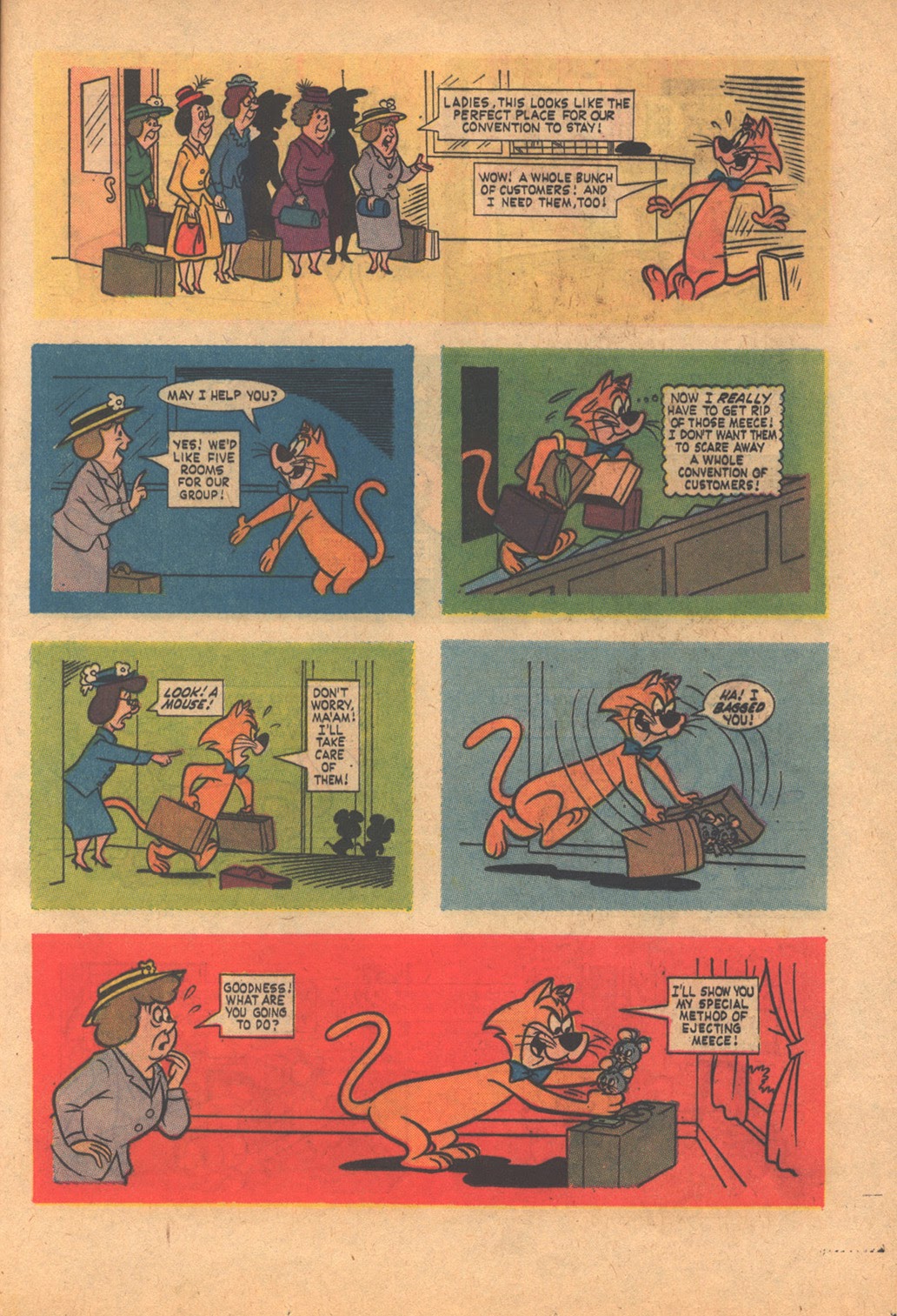 Read online Huckleberry Hound (1960) comic -  Issue #19 - 69