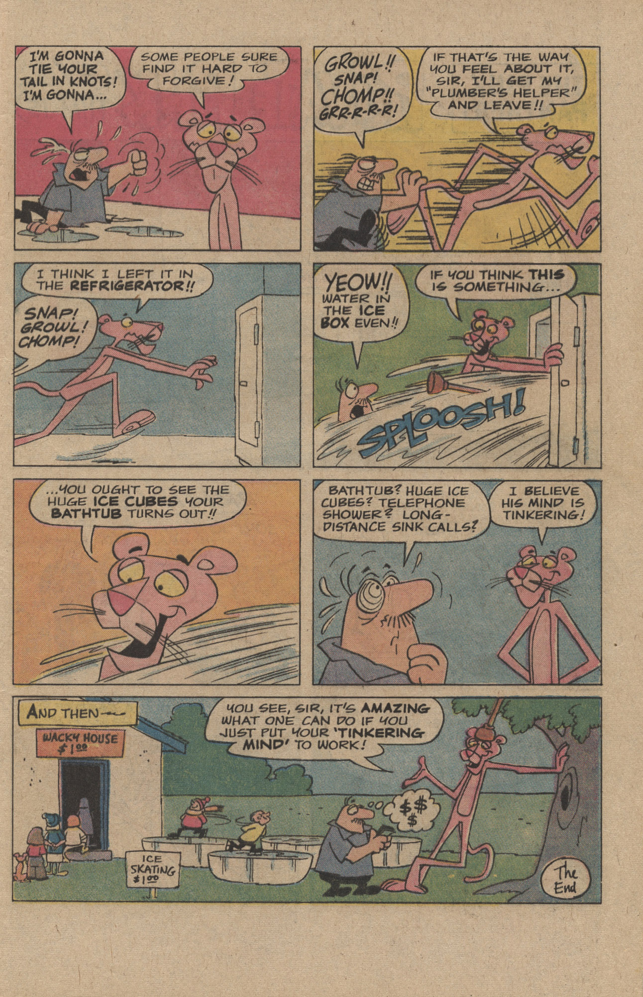 Read online The Pink Panther (1971) comic -  Issue #28 - 9