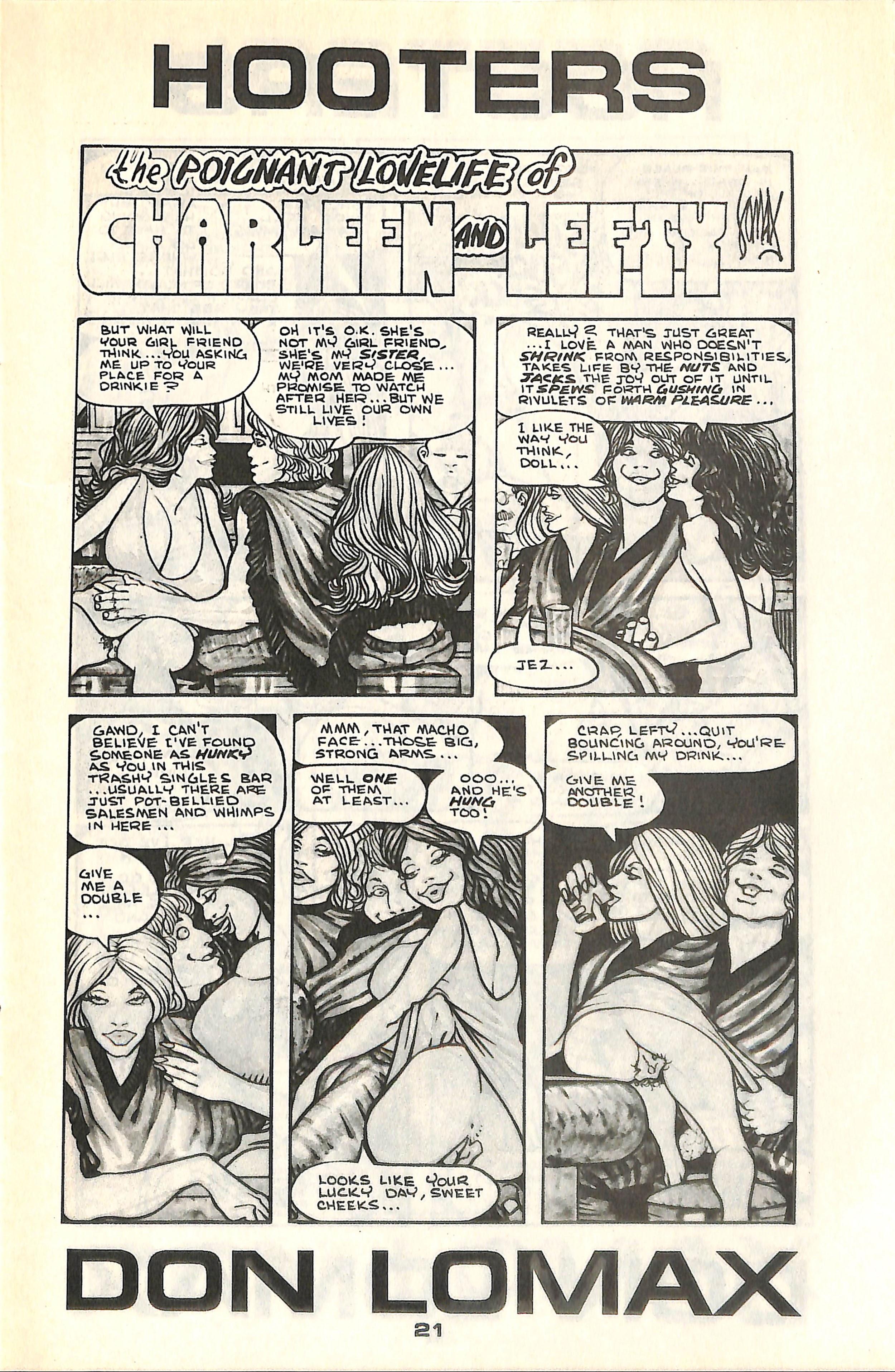 Read online Hooters comic -  Issue #5 - 26