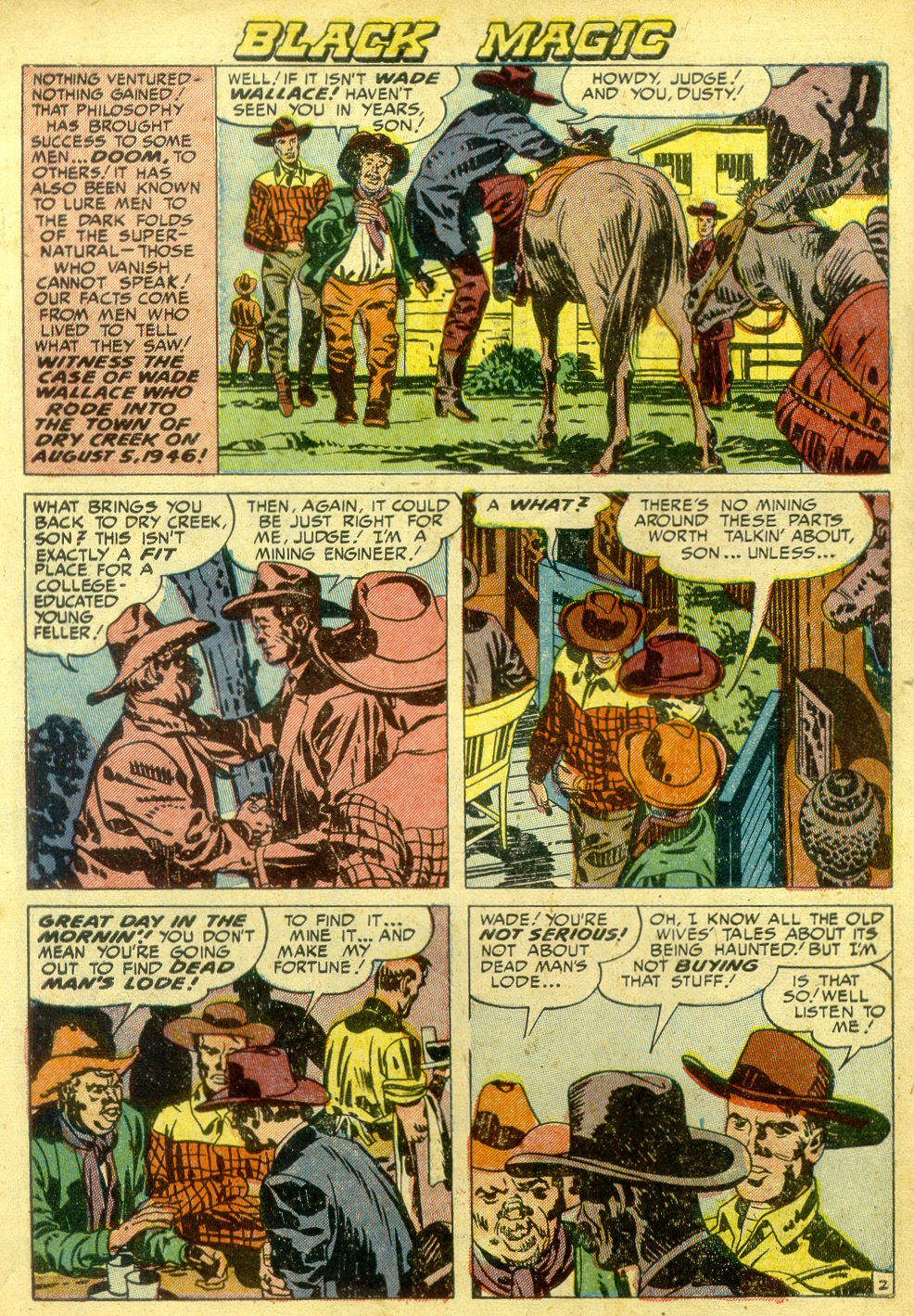 Read online Black Magic (1950) comic -  Issue #10 - 4