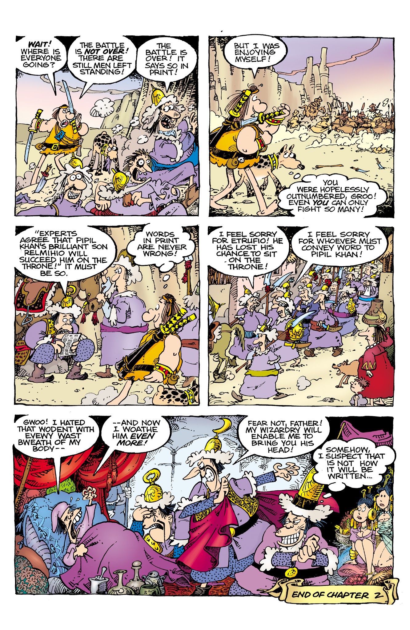 Read online Sergio Aragonés' Groo: Mightier Than the Sword comic -  Issue # _TPB - 31