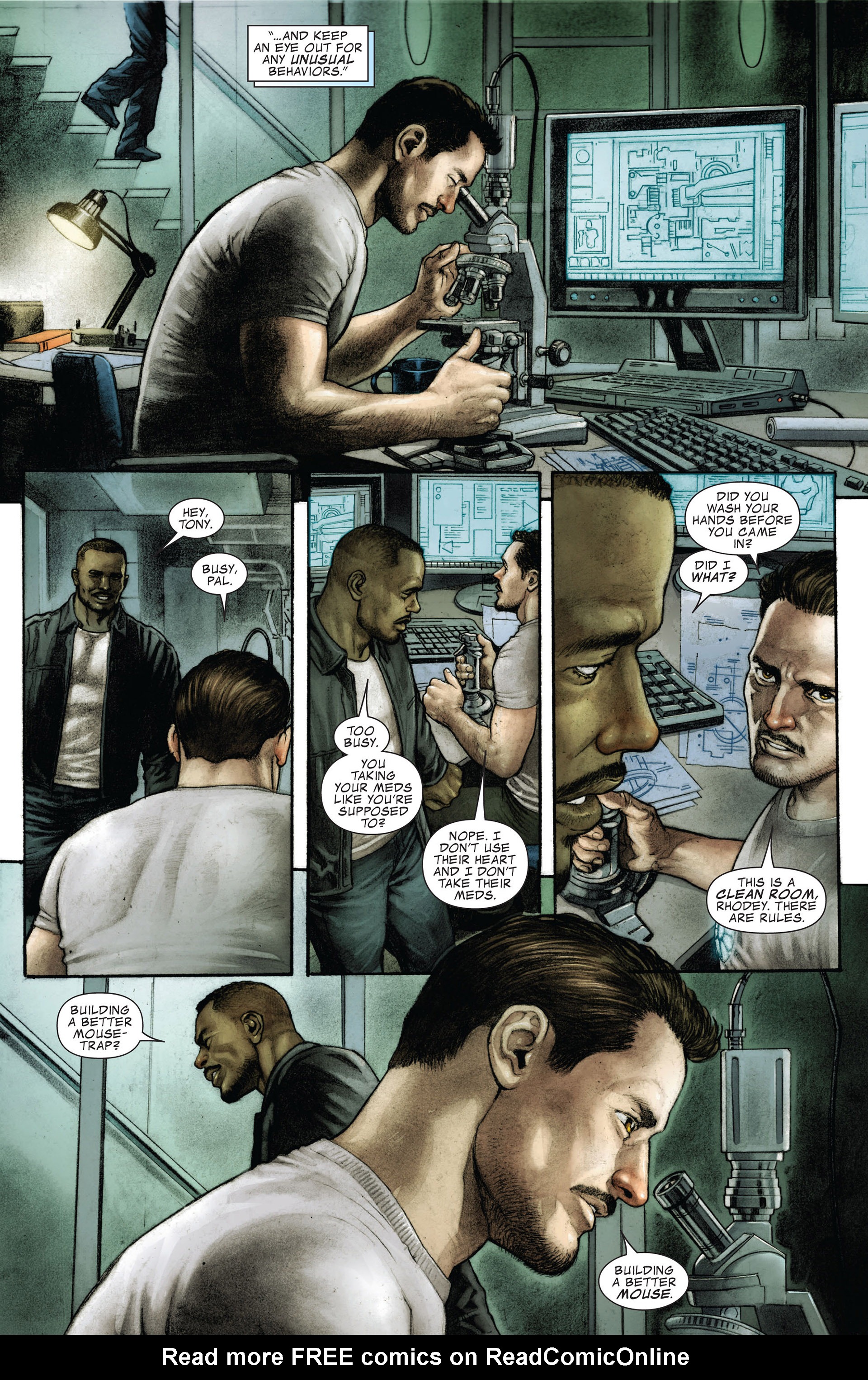 Read online Iron Man: Rapture comic -  Issue #1 - 10