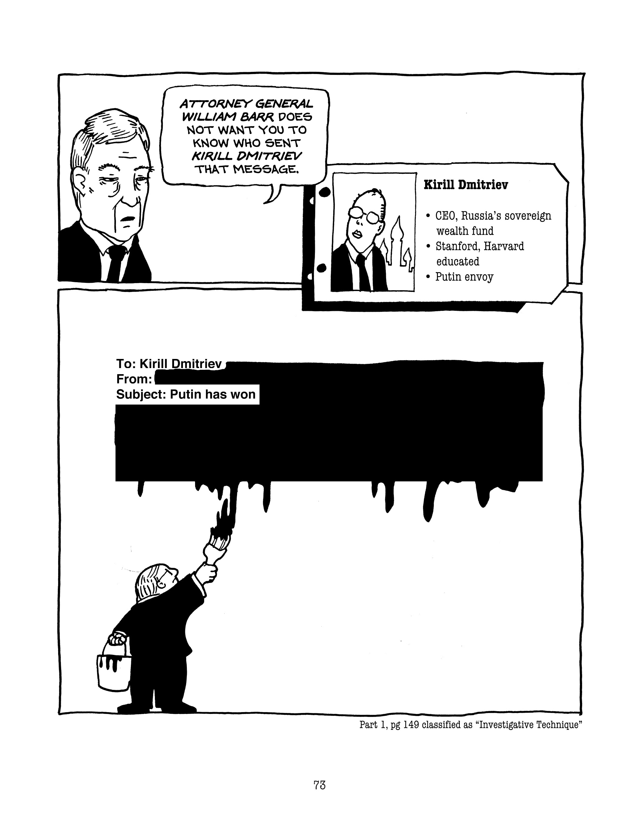 Read online The Mueller Report Graphic Novel comic -  Issue # TPB (Part 1) - 71