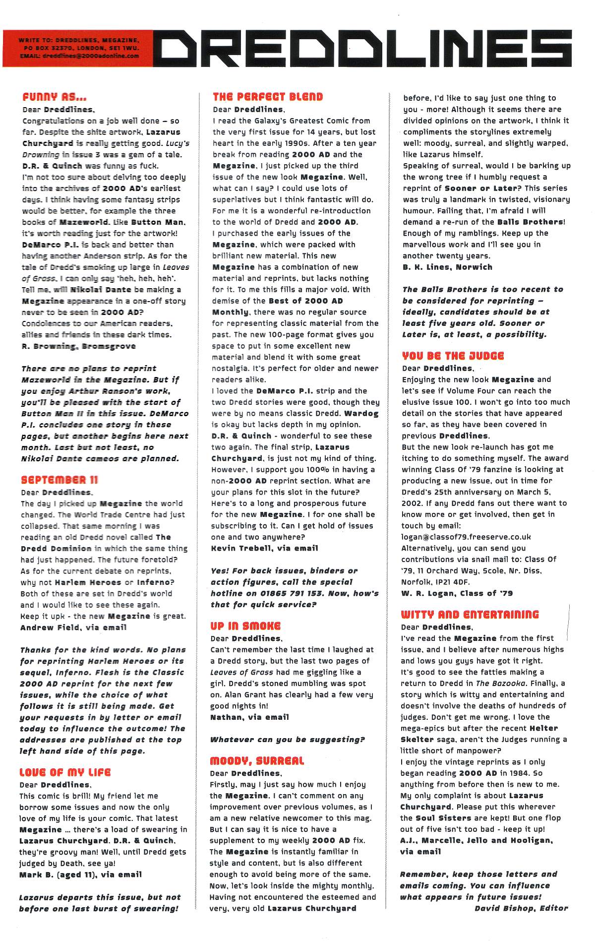 Read online Judge Dredd Megazine (vol. 4) comic -  Issue #5 - 99