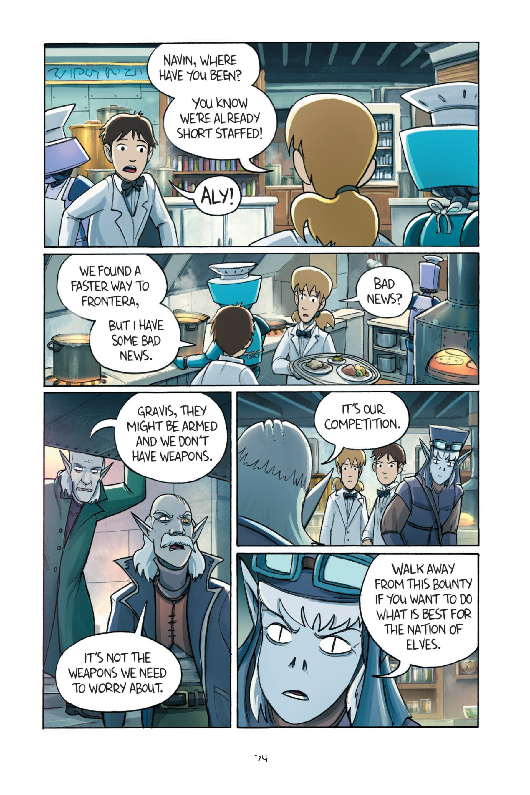 Read online Amulet comic -  Issue #7 - 75